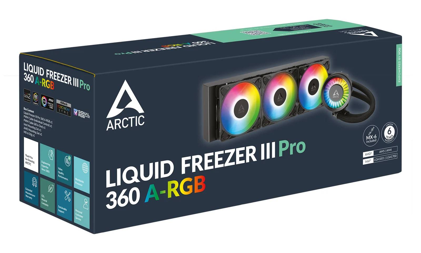 ARCTIC Liquid Freezer III Pro 360 A-RGB