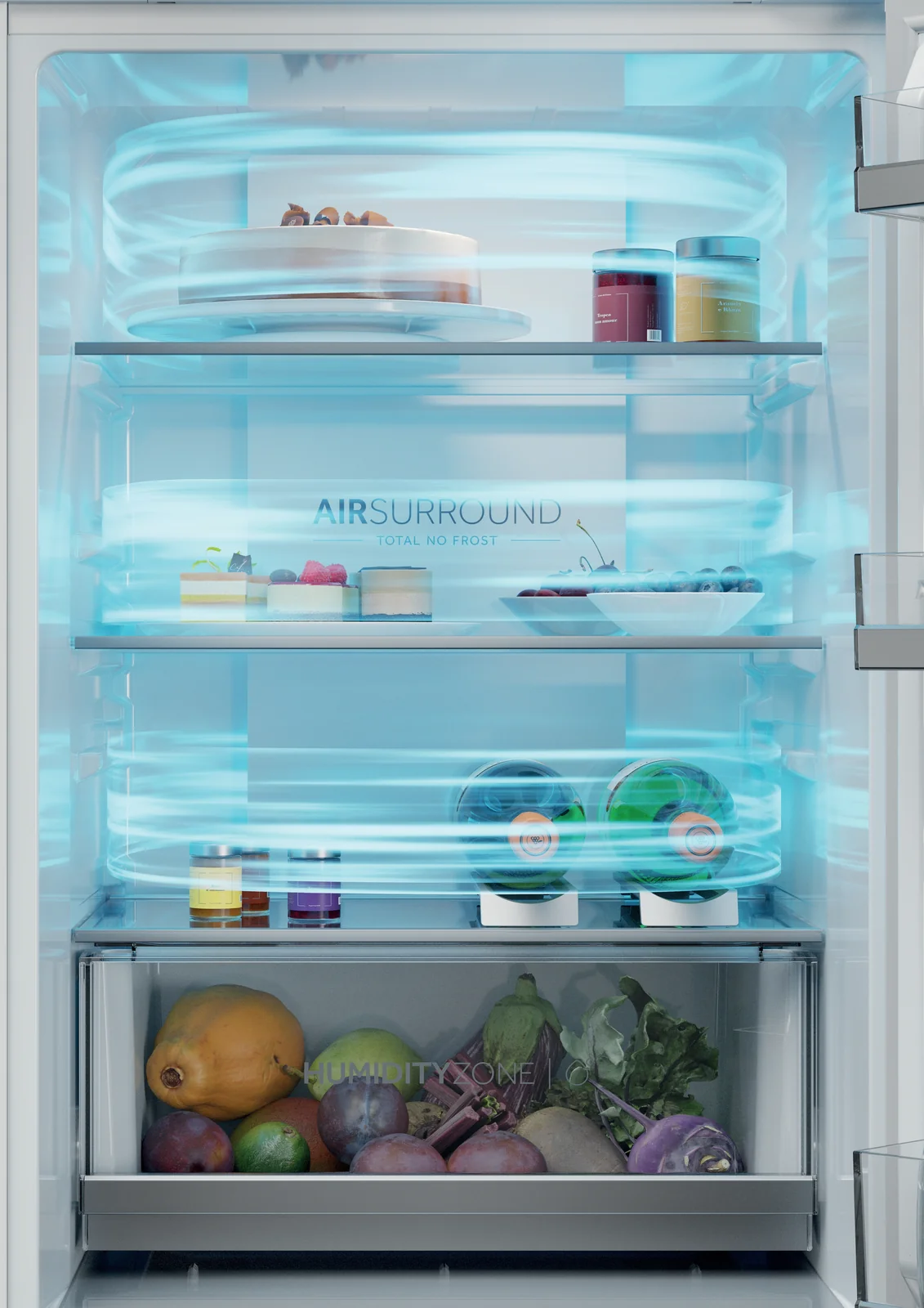 Haier Series 6 HBQW5518EK-UK 251L Integrated Fridge Freezer