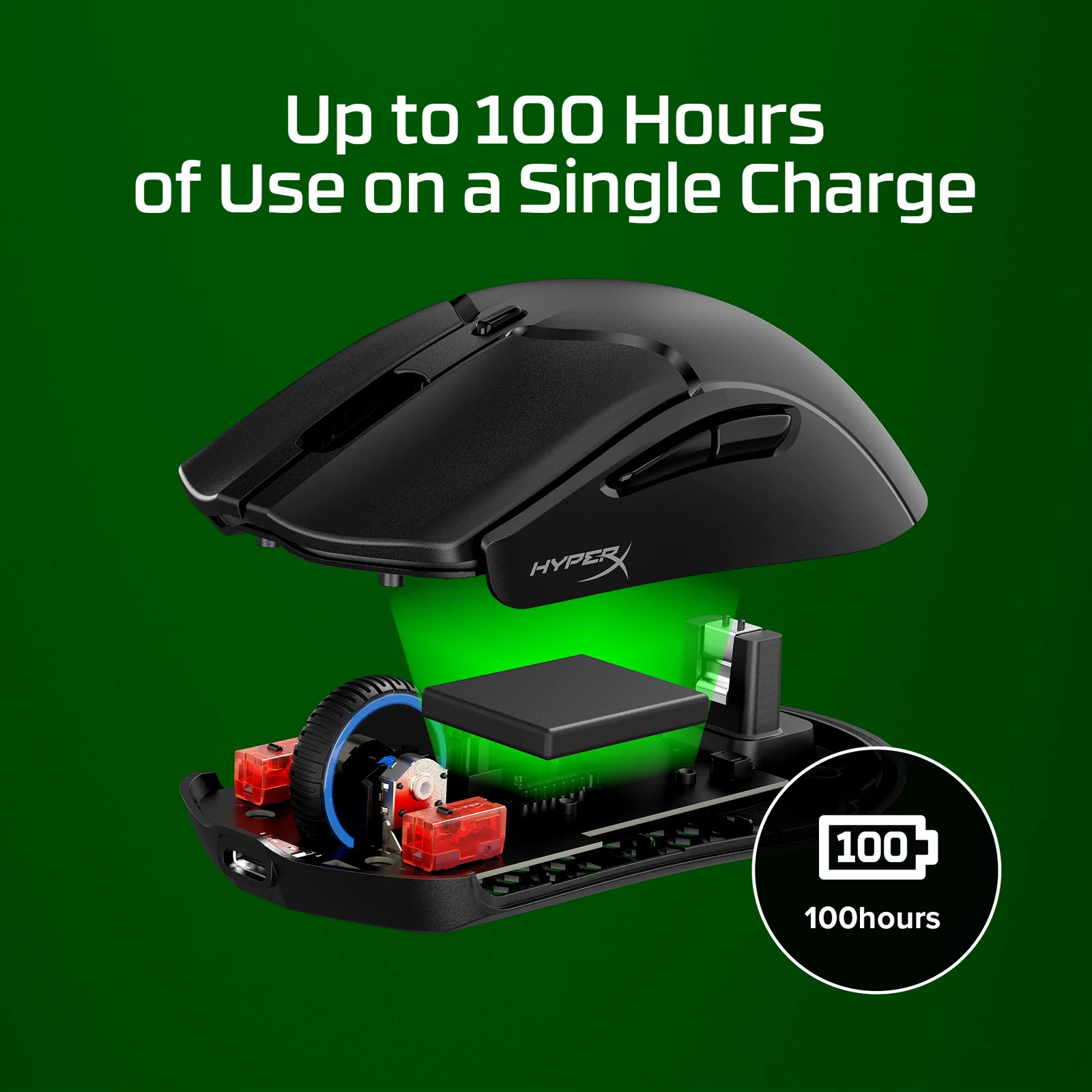HyperX Pulsefire Haste 2 Mini Wireless Black Gaming Mouse