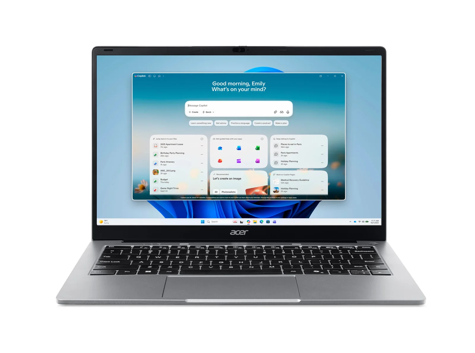 Acer Aspire Lite 14 R35400 8GB 256GB WH