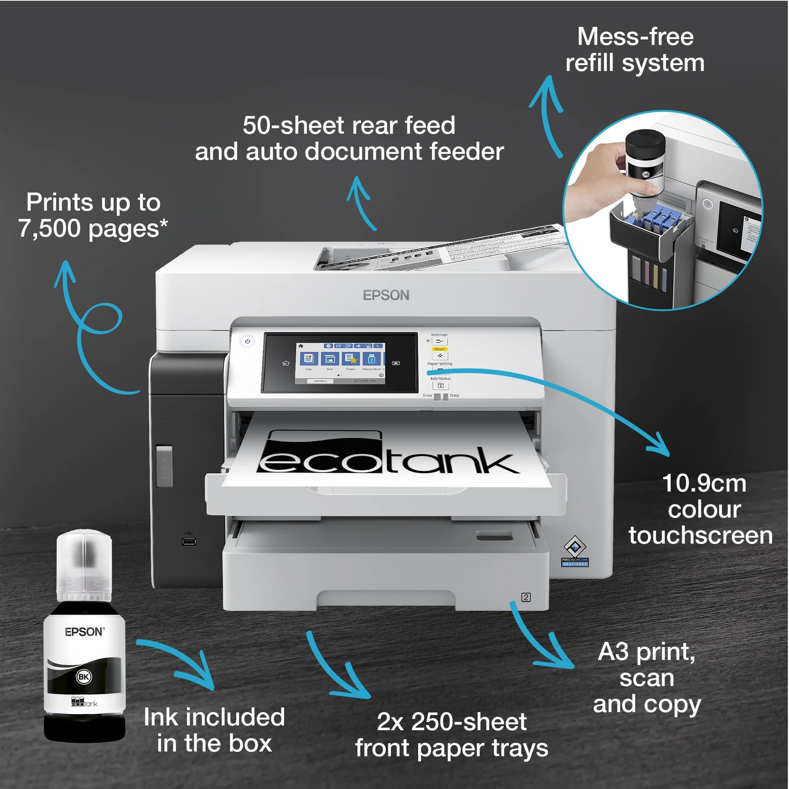 Epson EcoTank Pro ET-M16685 Inkjet Printer