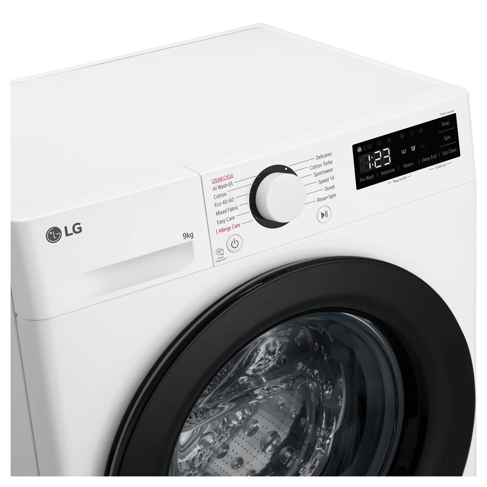 LG F2Y509WBLN1 9kg 1160rpm Washing Machine