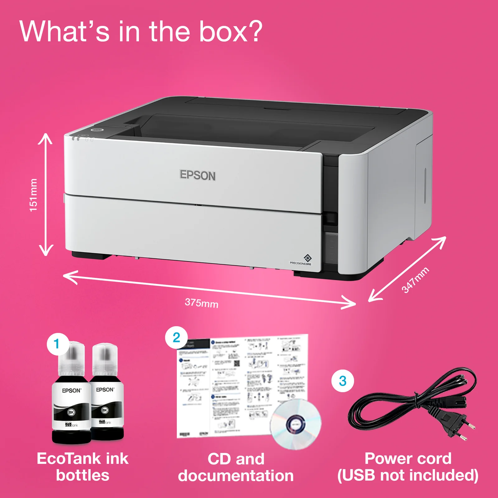 Epson EcoTank ET-M1180 inkjet Printer
