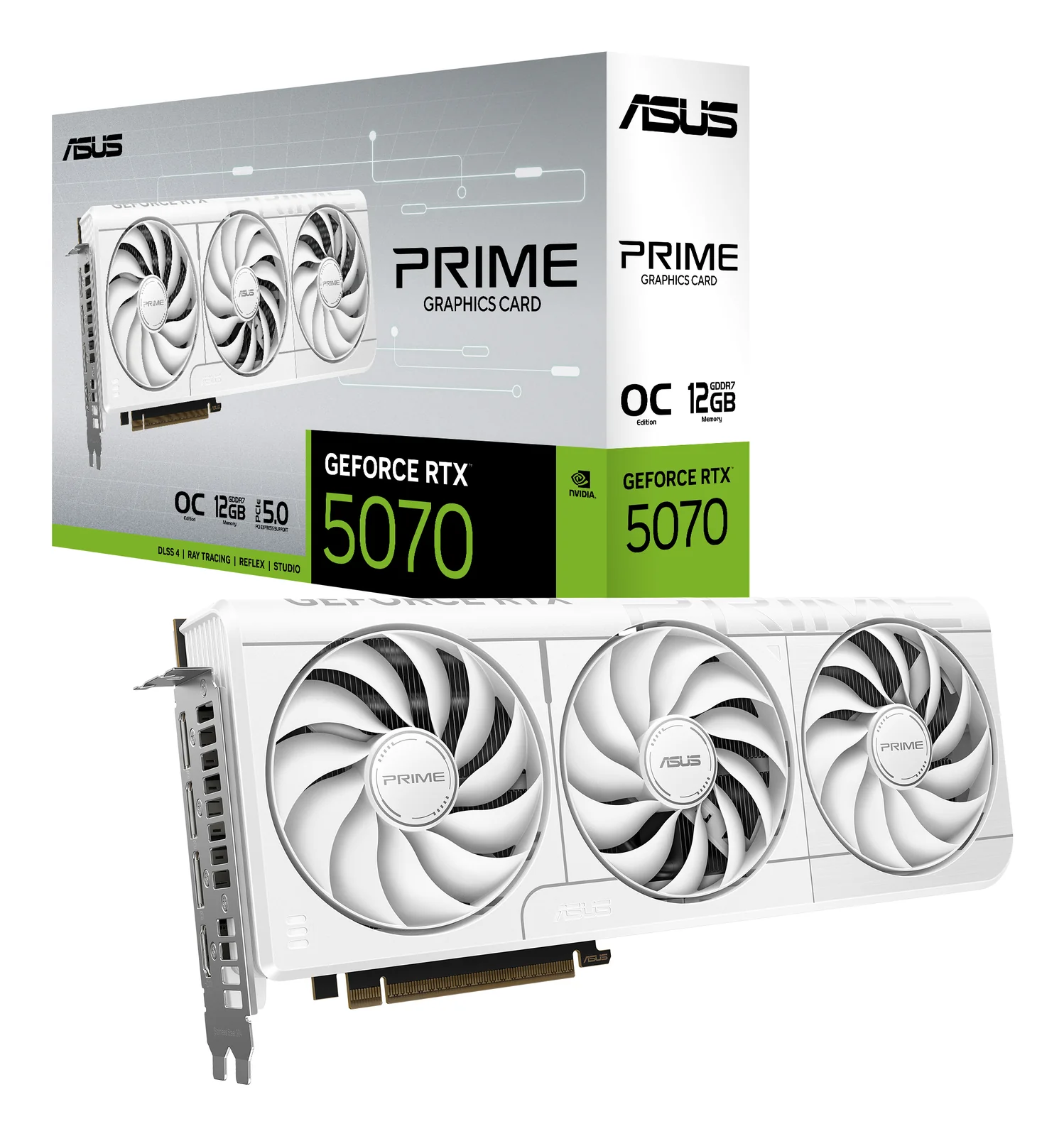 ASUS Prime -RTX5070-O12G-WHITE