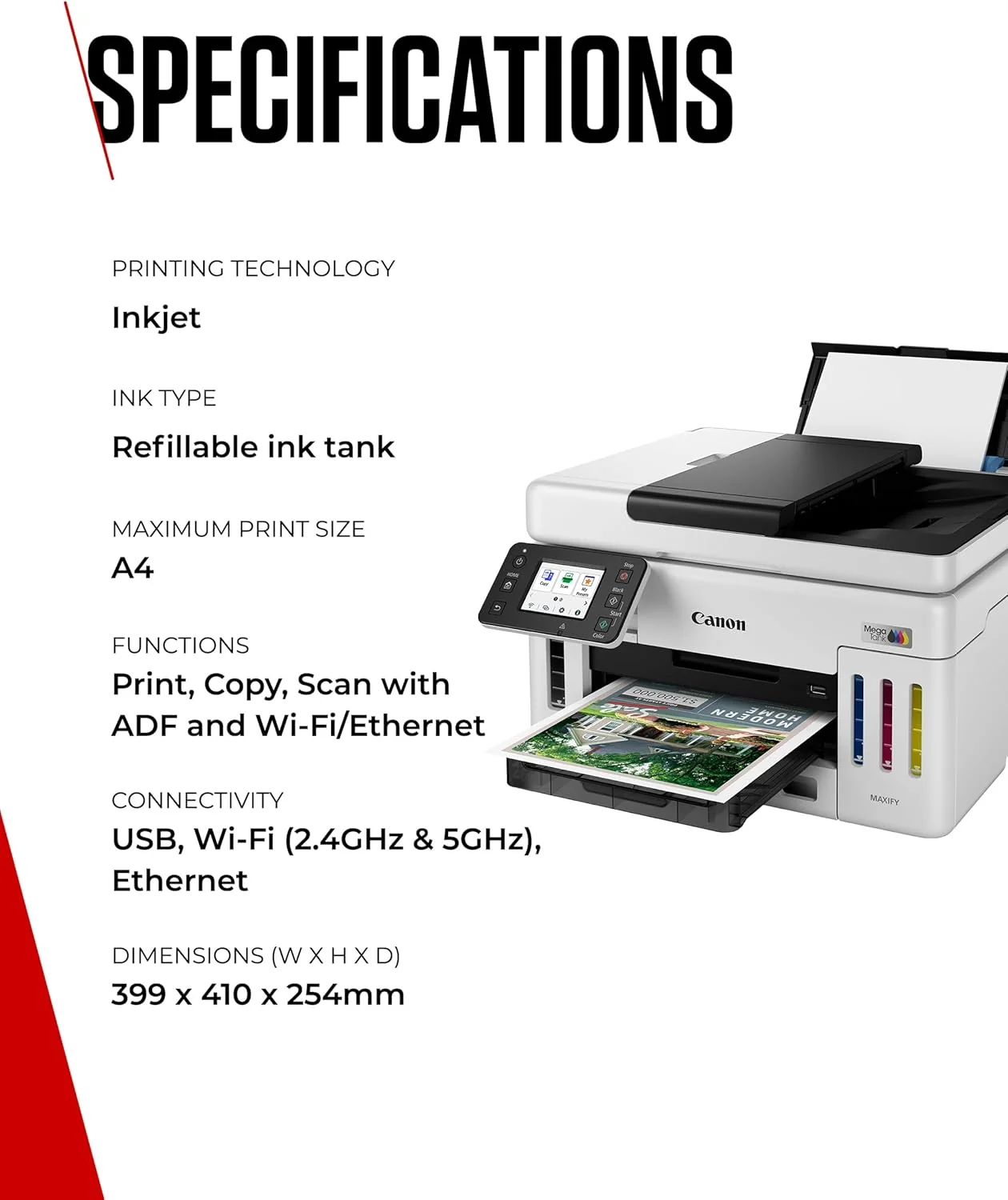 Canon MAXIFY GX6150 Inkjet Printer