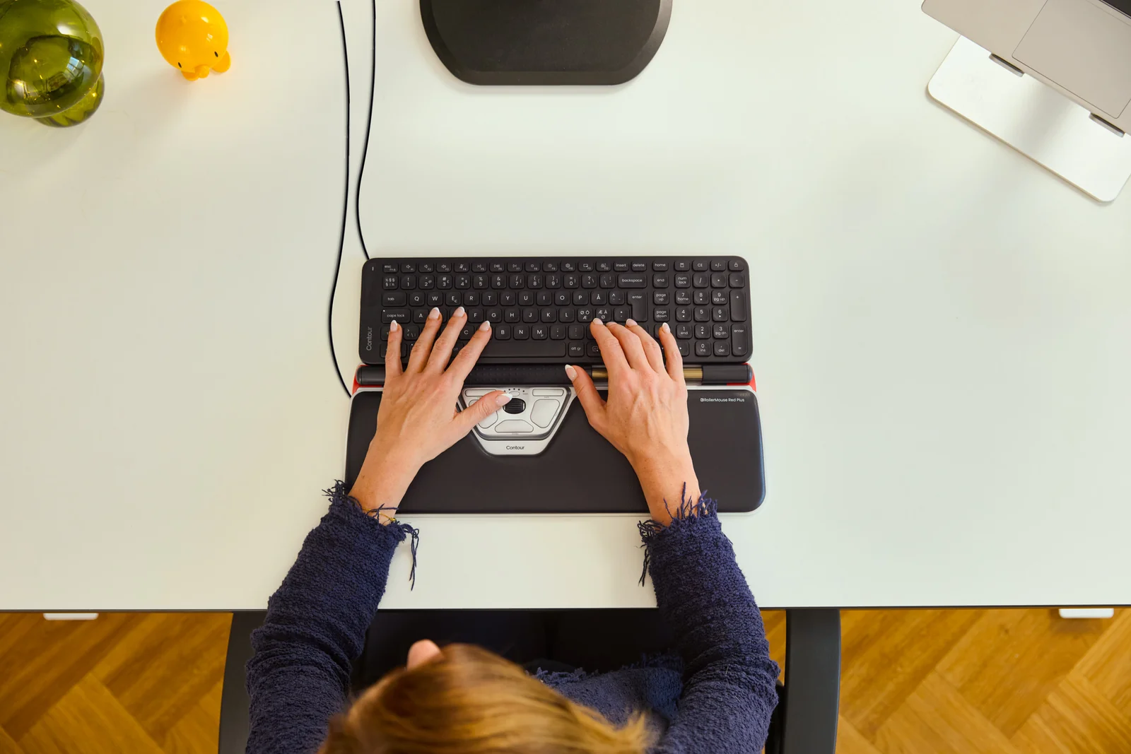 Contour Design RollerMouse Red Plus & Balance Keyboard