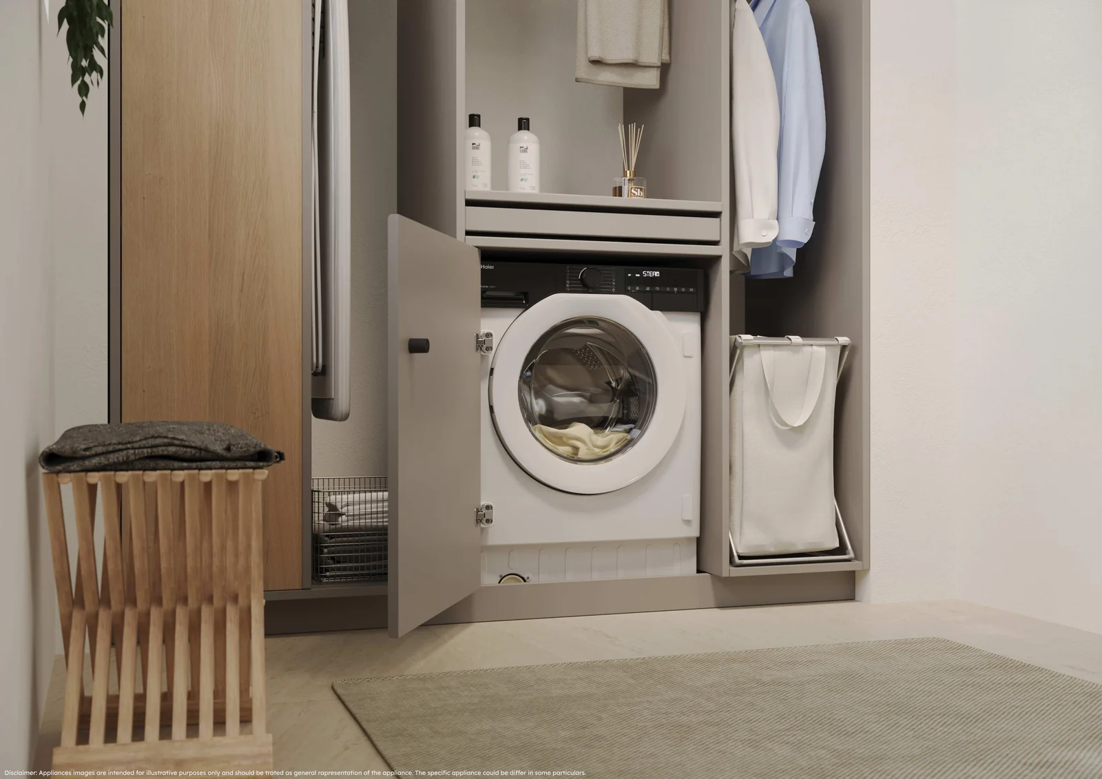 Haier BHA6S69M6D9J-80 9kg 1551rpm Washing Machine