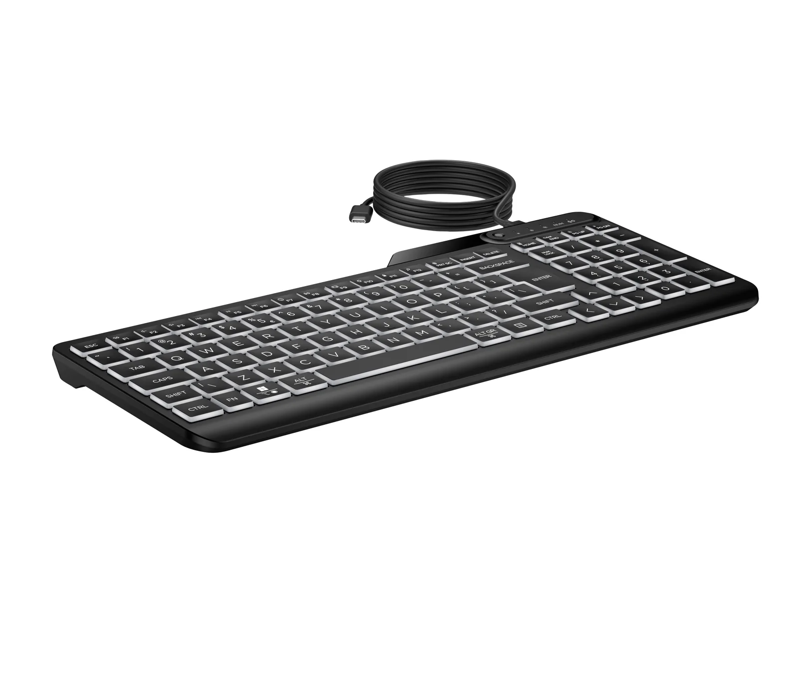 HP 405 Backlit Wired Keyboard