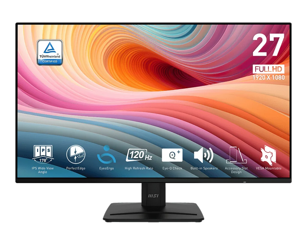 MSI Pro MP271A E2 27" Full HD IPS 120Hz Monitor
