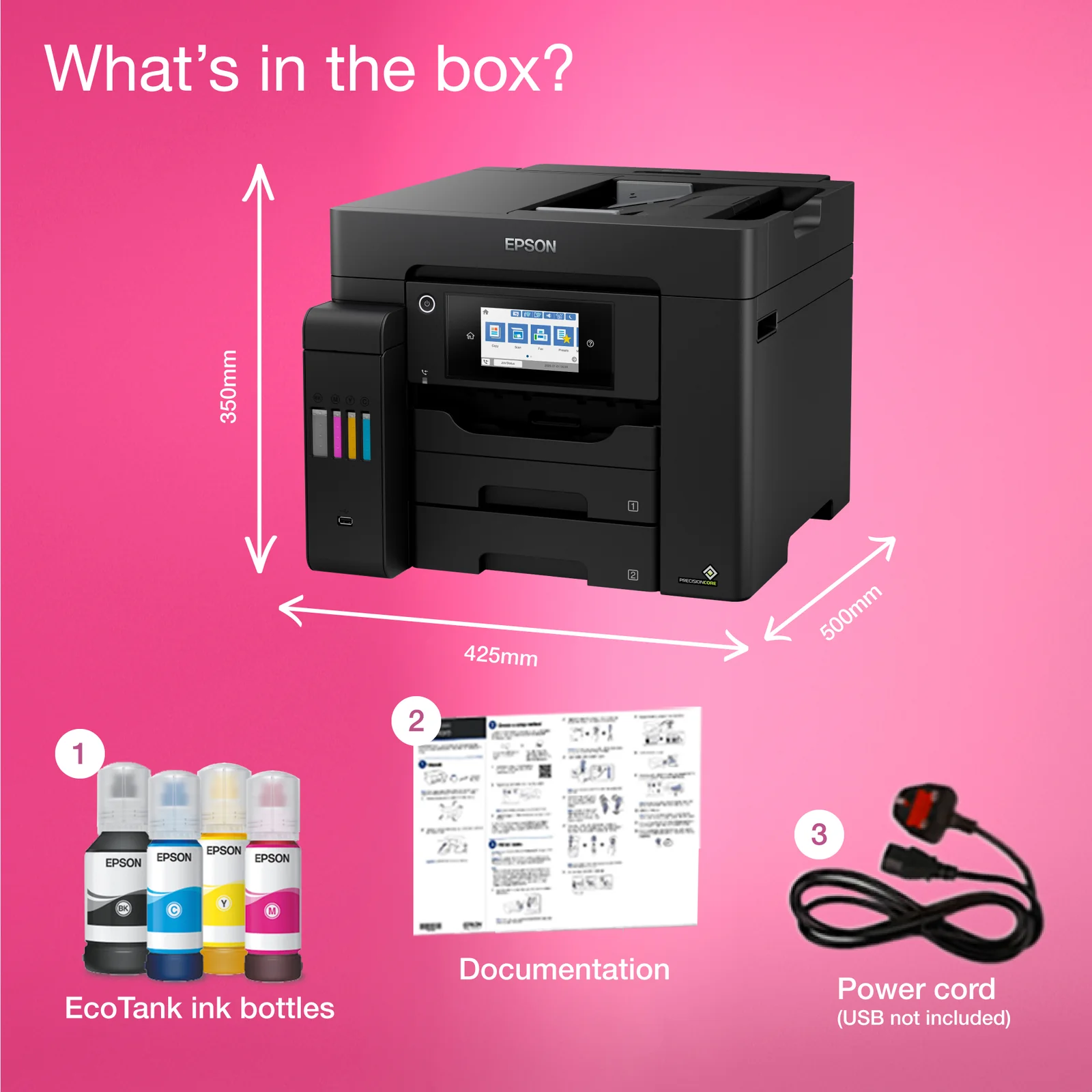 Epson EcoTank ET-5855 Inkjet Printer