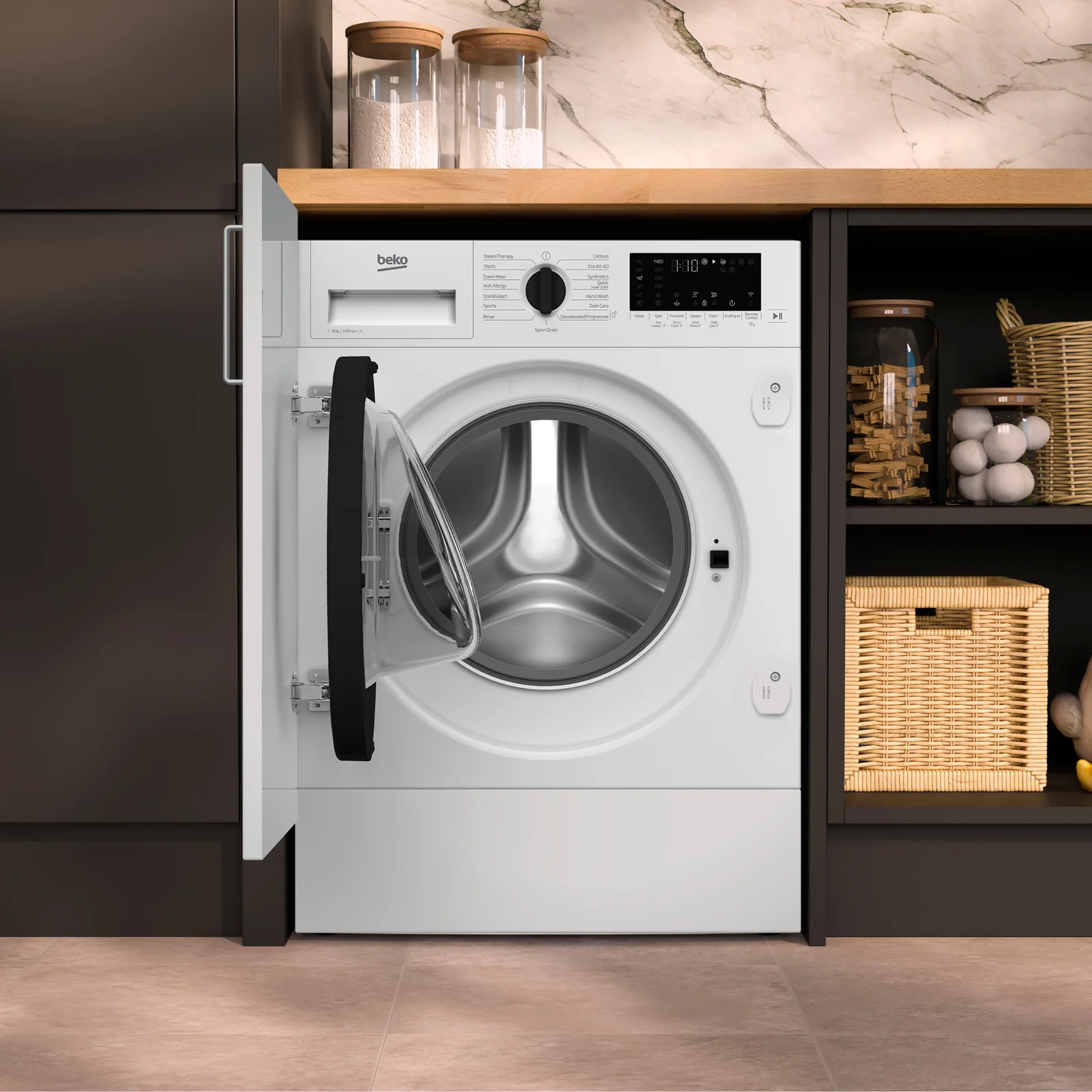 Beko WTIK84122F 8kg 1400rpm Washing Machine