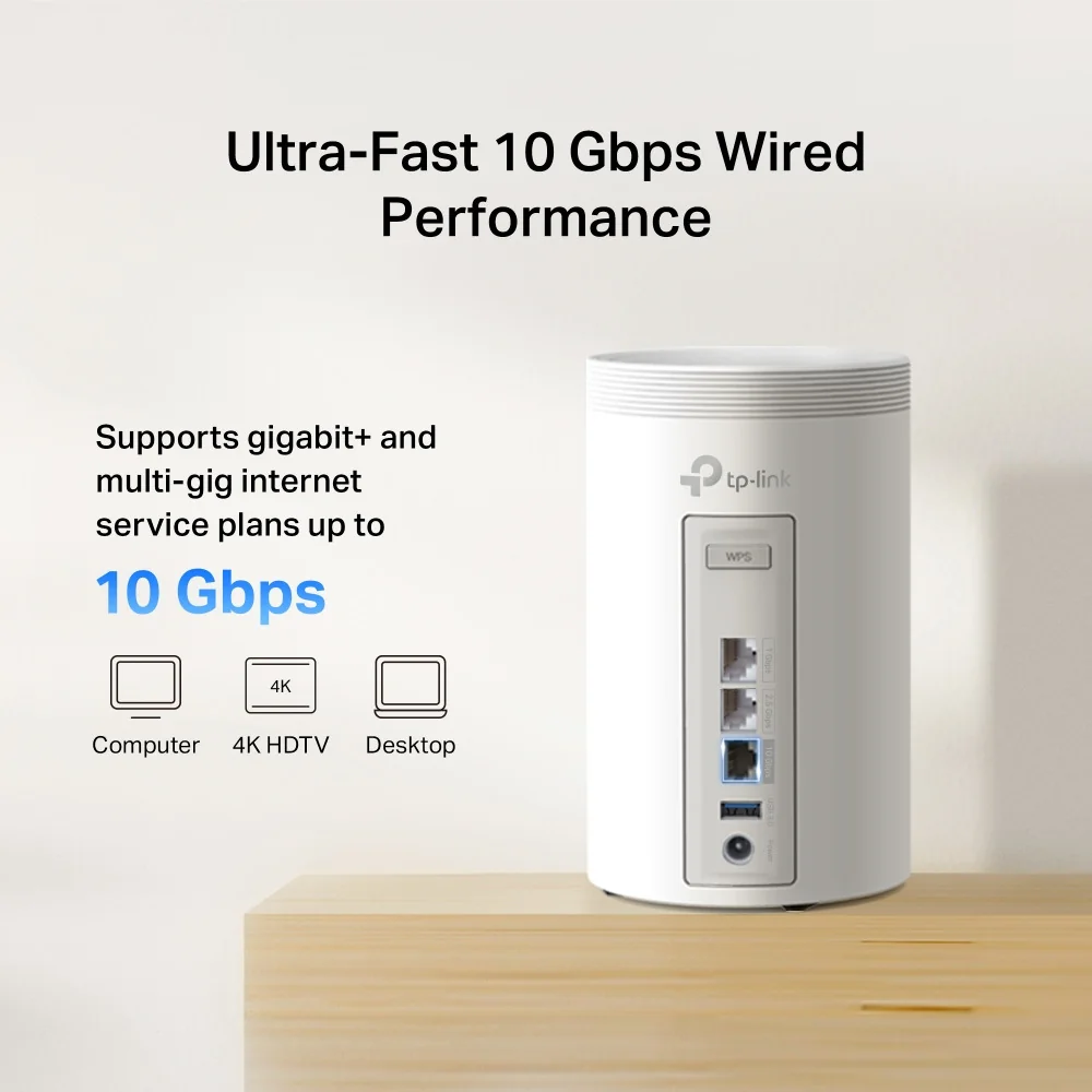 TP-Link Deco BE68 (3-pack) Wi-Fi 7 Mesh Wi-Fi System