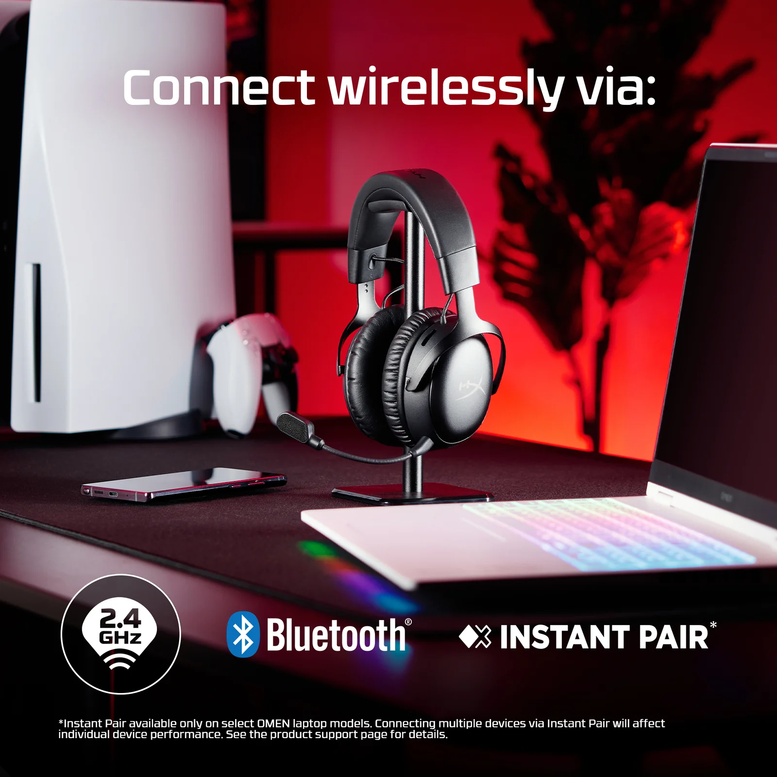 HyperX Cloud III S Wireless Gaming Headset Black/Blue