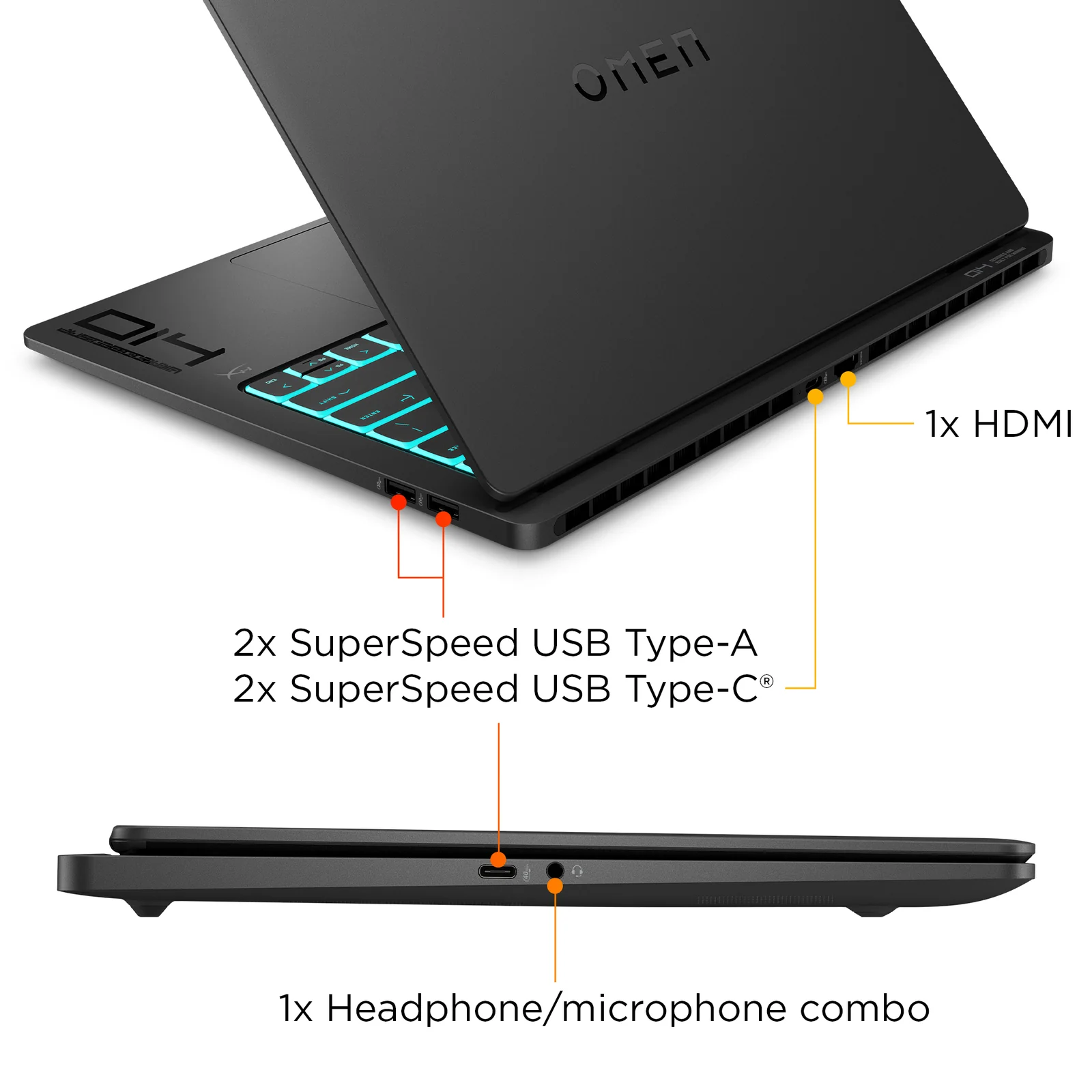 HP OMEN Transcend 14-fb1521na 14", Intel Core Ultra 7 255H, 16GB RAM, 1TB SSD