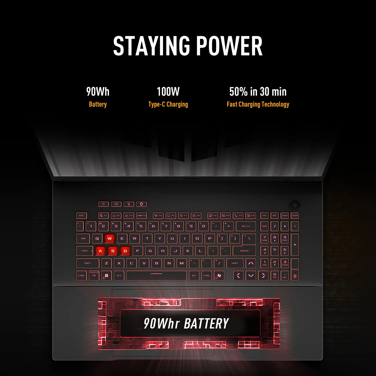 ASUS TUF Gaming A16 FA608PP-TU094W 16", AMD Ryzen 9 8940HX, 16GB RAM, 1TB SSD