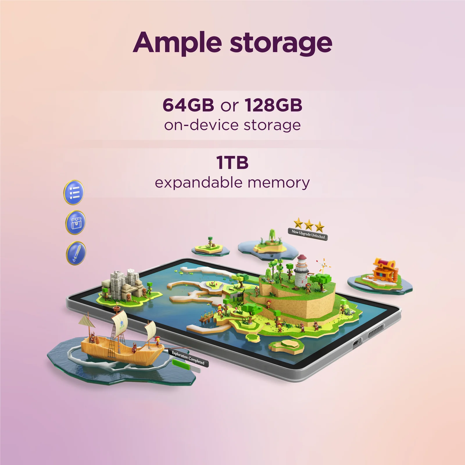 Lenovo Tab 64GB Grey