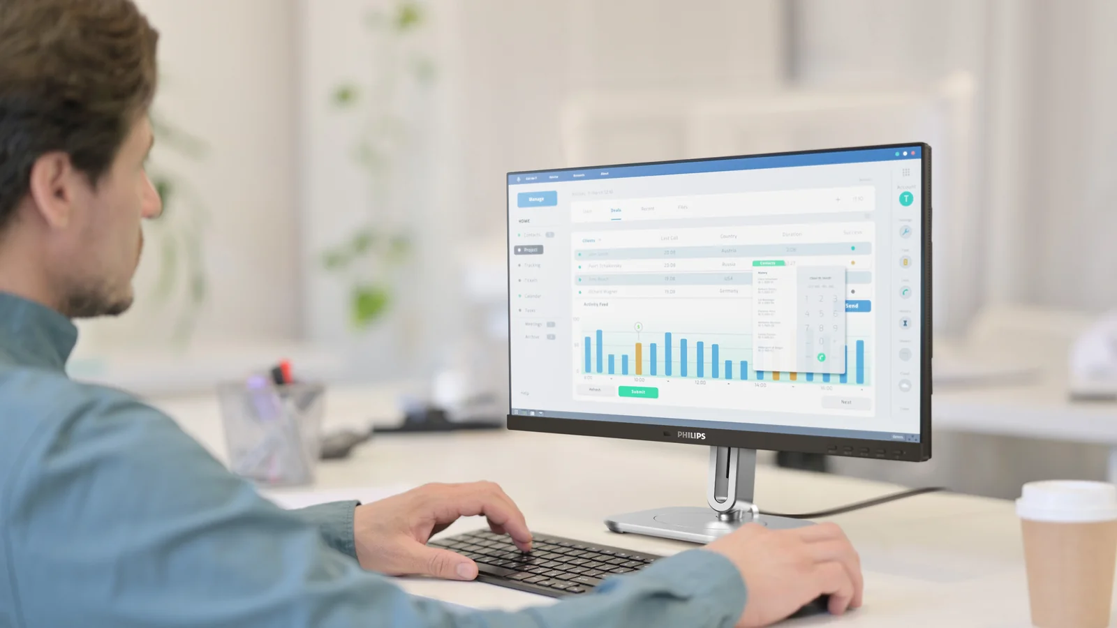 Philips 24B2G5200/00 23.8" Full HD IPS 100Hz Monitor
