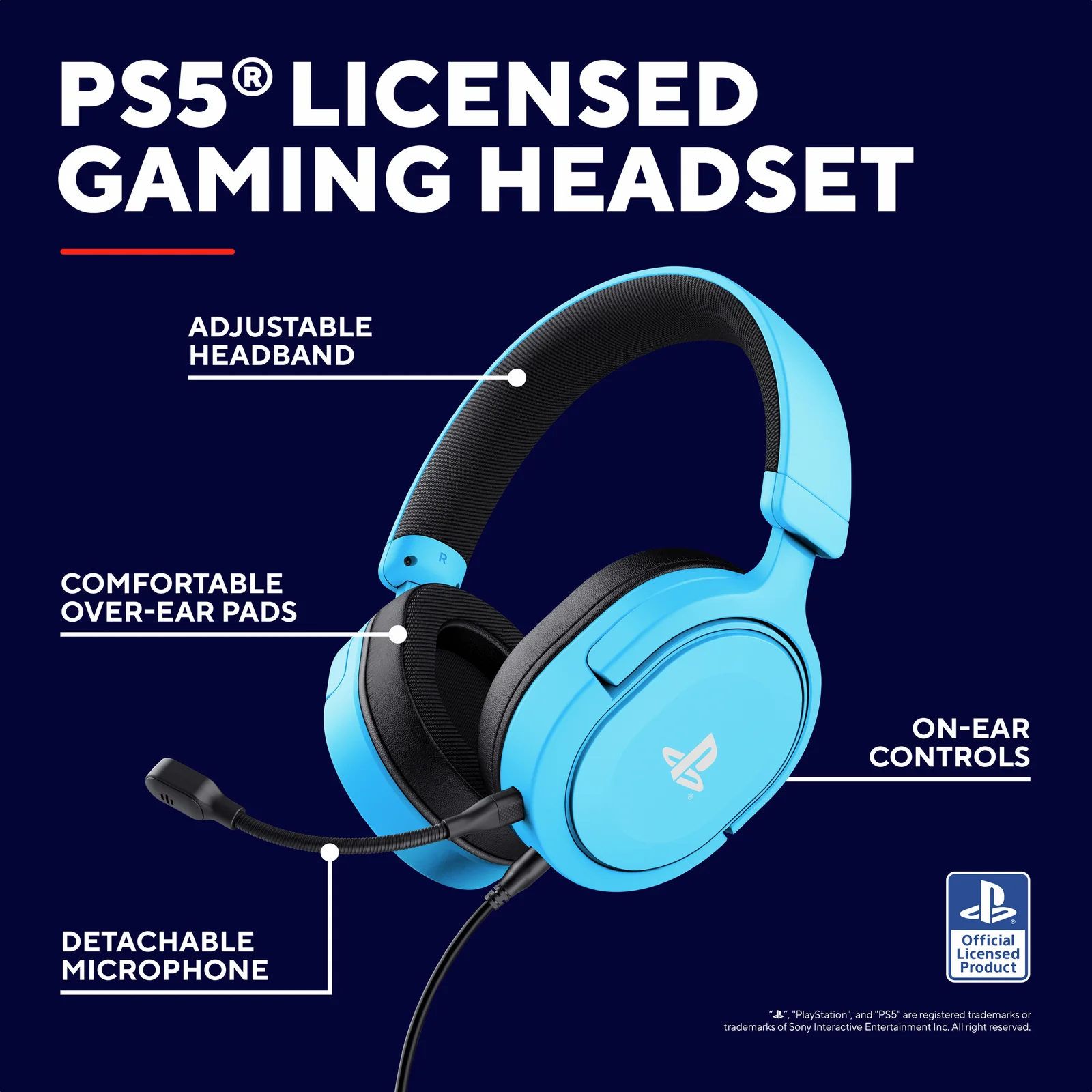 Trust GXT 498B Forta Blue