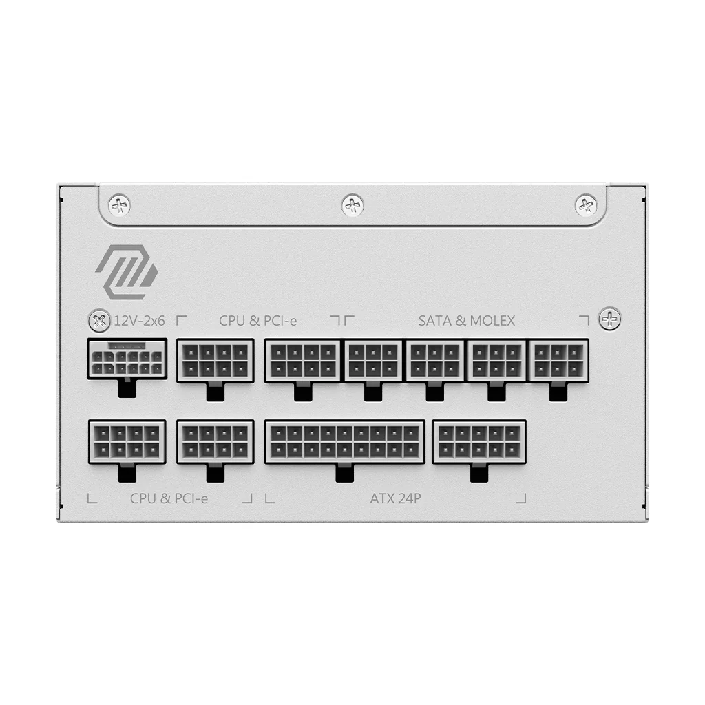 MSI MAG A1000GL PCIE5 WHITE 1000W Power Supply