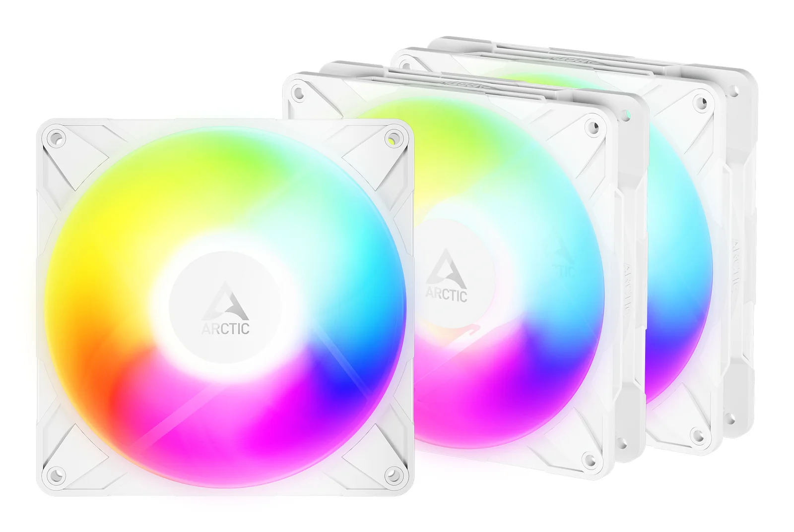 ARCTIC Freezer P14 Pro Reverse A-RGB (White) - 3 Pack