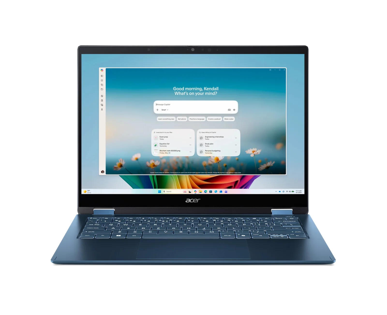 Acer Swift 14 AI SFSP14-Q51T-X4K2 14", 16GB RAM, 512GB SSD