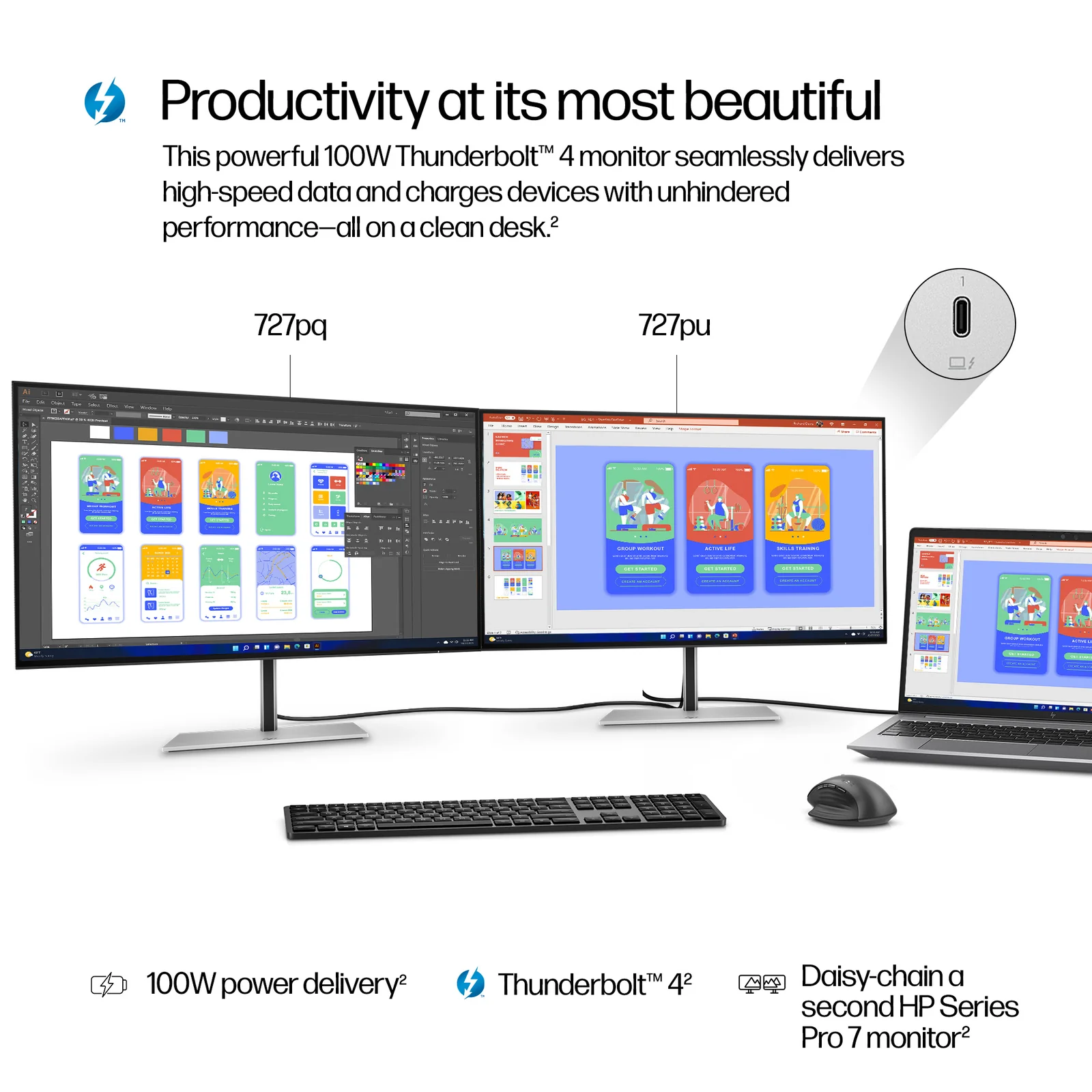 HP 727pu 27" QHD IPS 120Hz Monitor