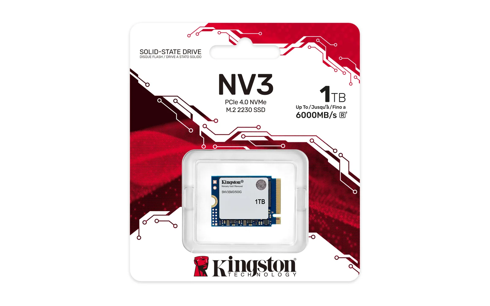 Kingston Technology NV3 1TB SSD