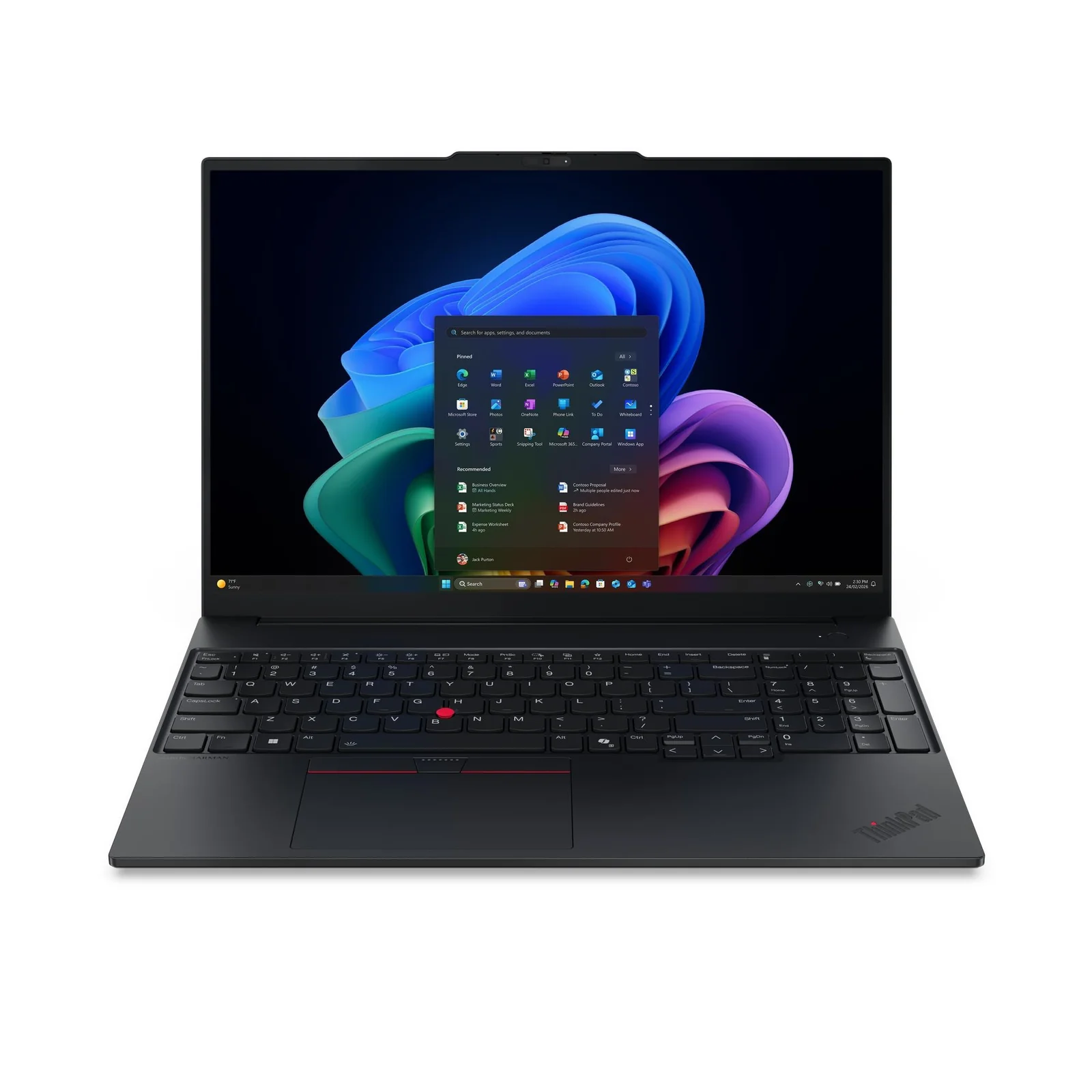 Lenovo ThinkPad E16 Gen 4 (Intel) Copilot+ PC 16", Intel Core Ultra 7 355, 32GB RAM, 512GB SSD