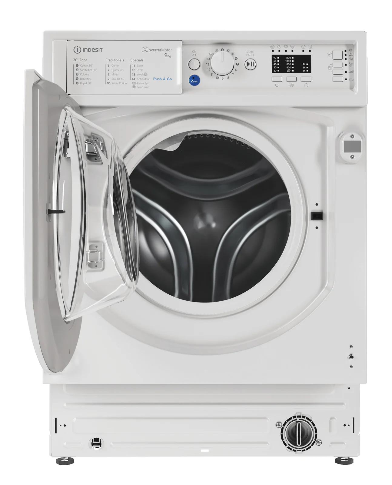 Indesit BI WMIL 91485 UK 9kg 1351rpm Washing Machine