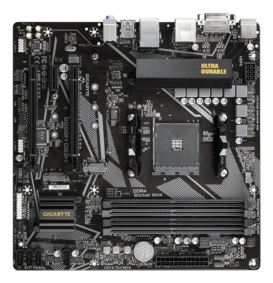 GIGABYTE B550M DS3H
