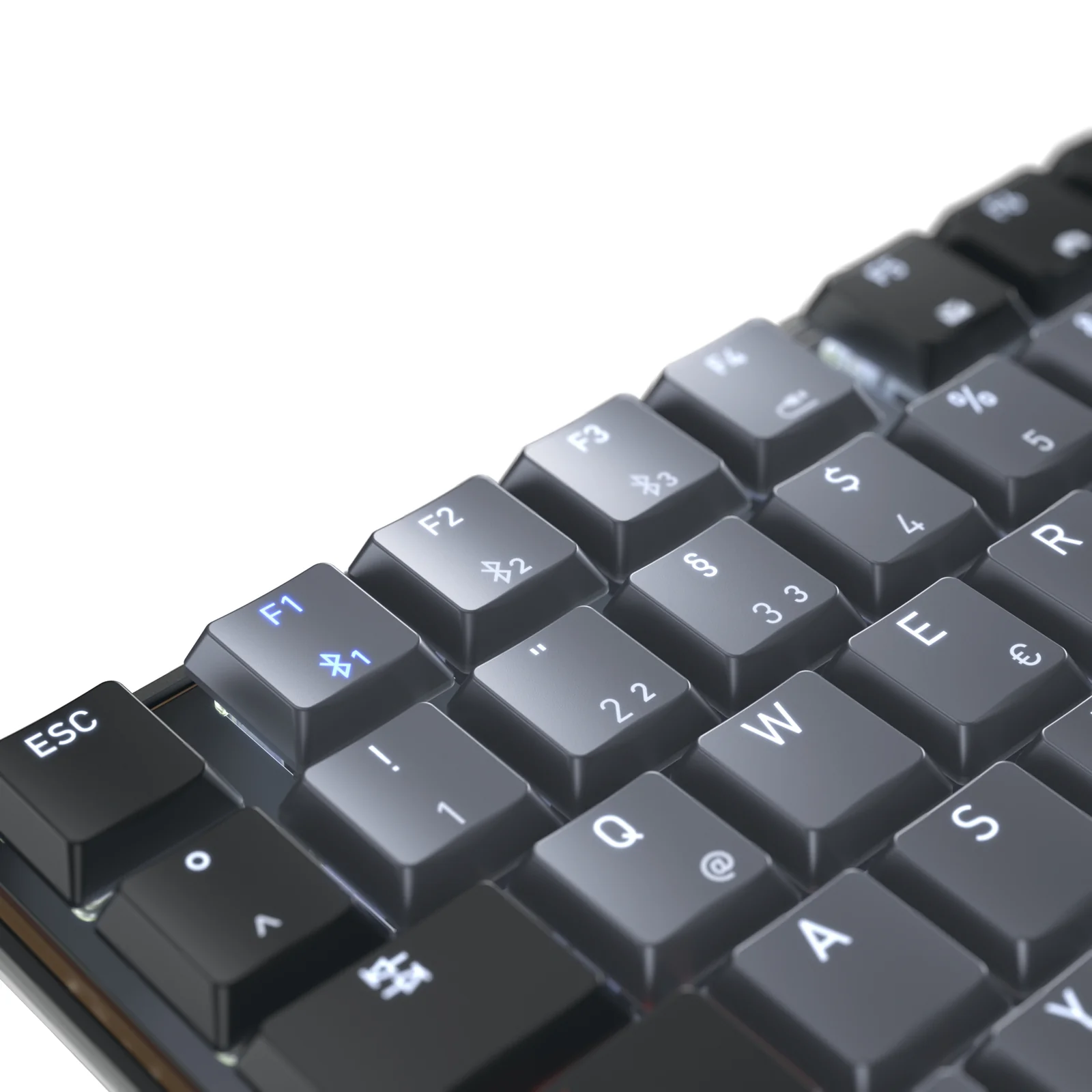 CHERRY KW 550 MX LP Keyboard Black, German