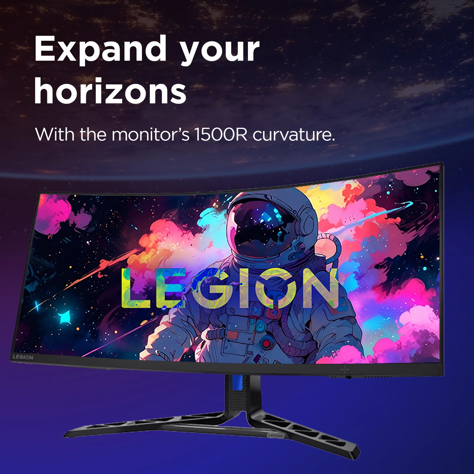 Lenovo Legion R34w-30 34" UWQHD VA 180Hz Curved Monitor