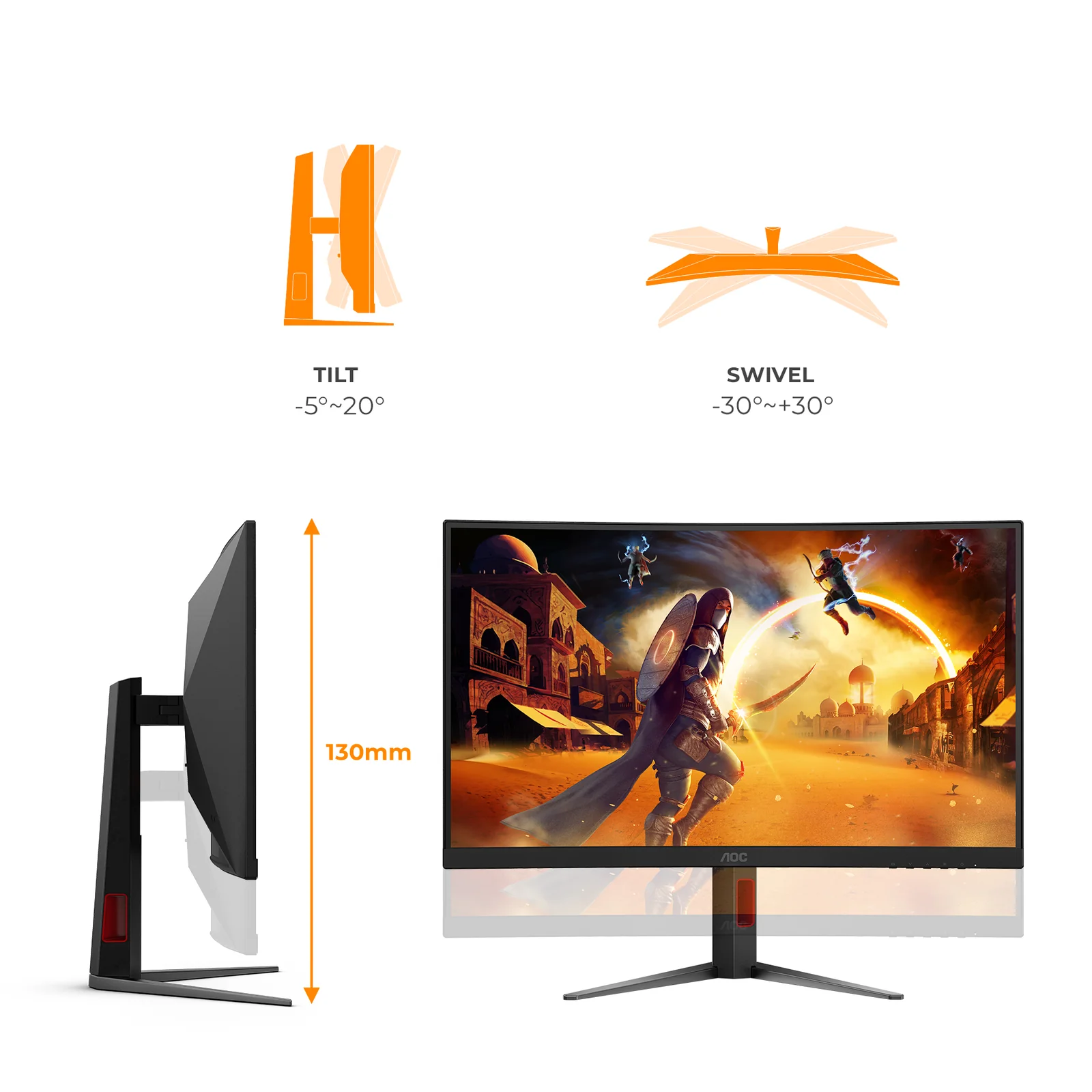 AOC G4 Gaming computer monitor