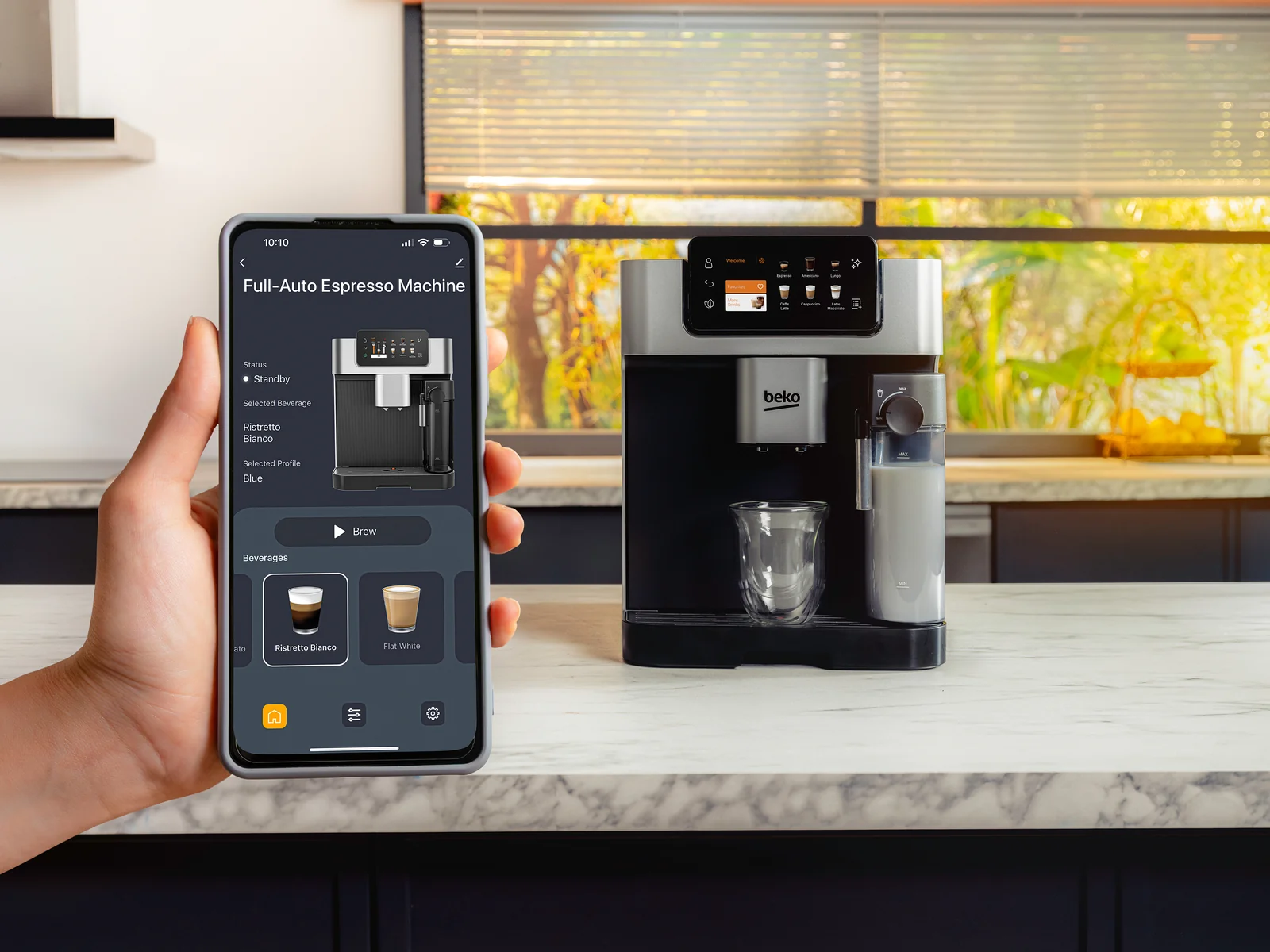 Beko CEG7348X Bean-to-Cup Coffee Machine