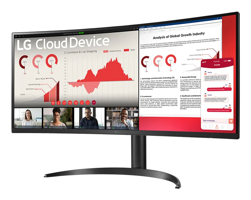 LG 34CR650N-6N 34" All-in-One, 4GB RAM