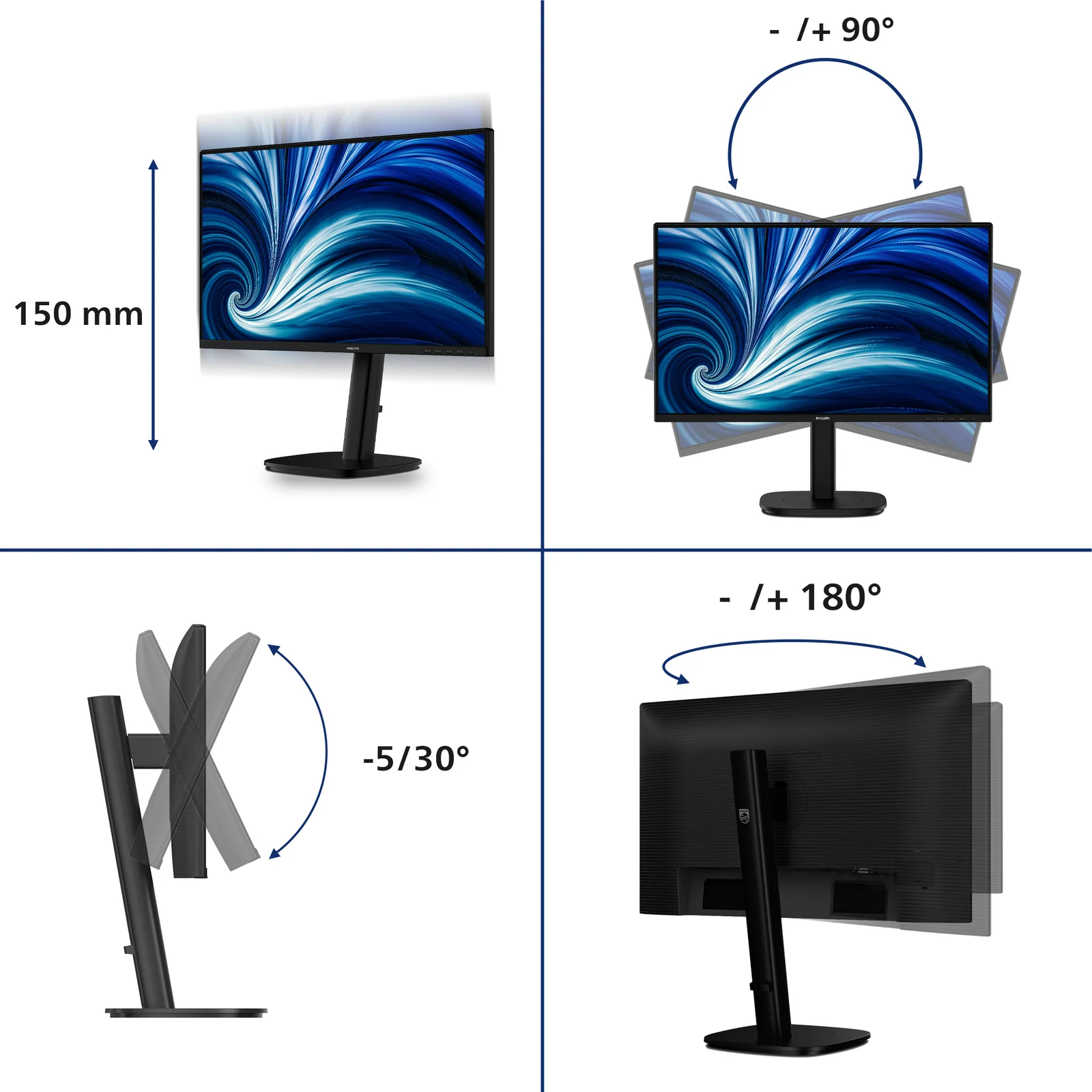 Philips 3000 series 24B2N3200A/00 computer monitor
