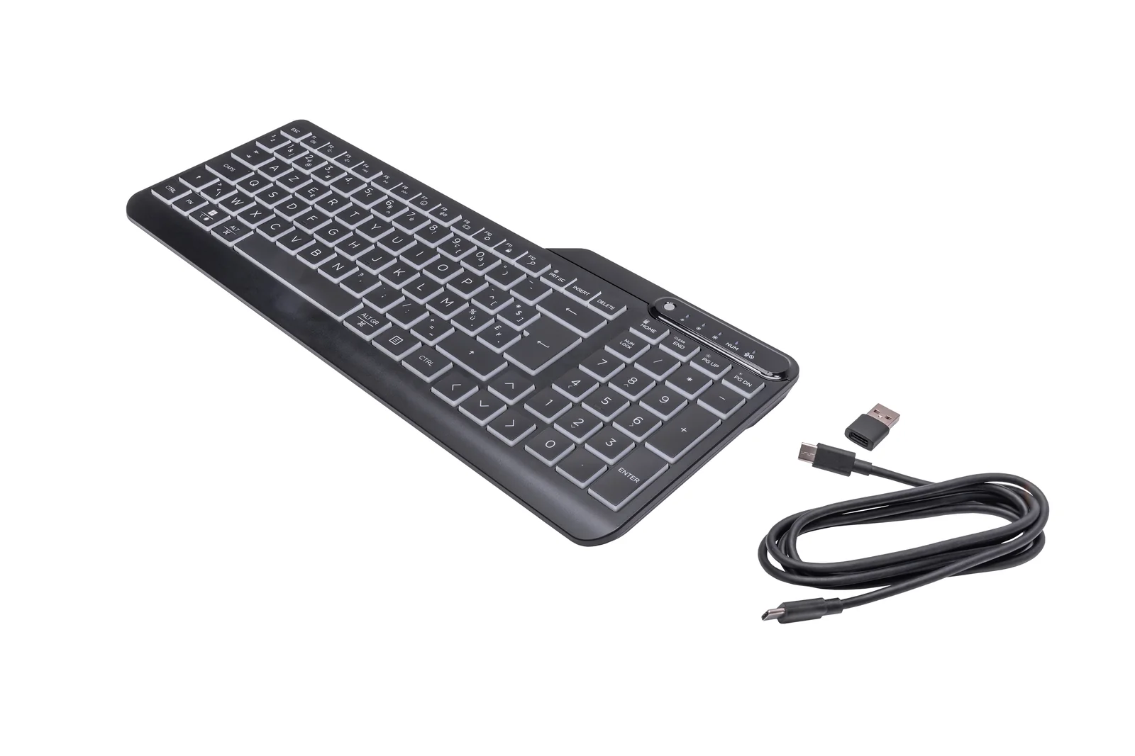 HP 400 Backlit Wired Keyboard Black