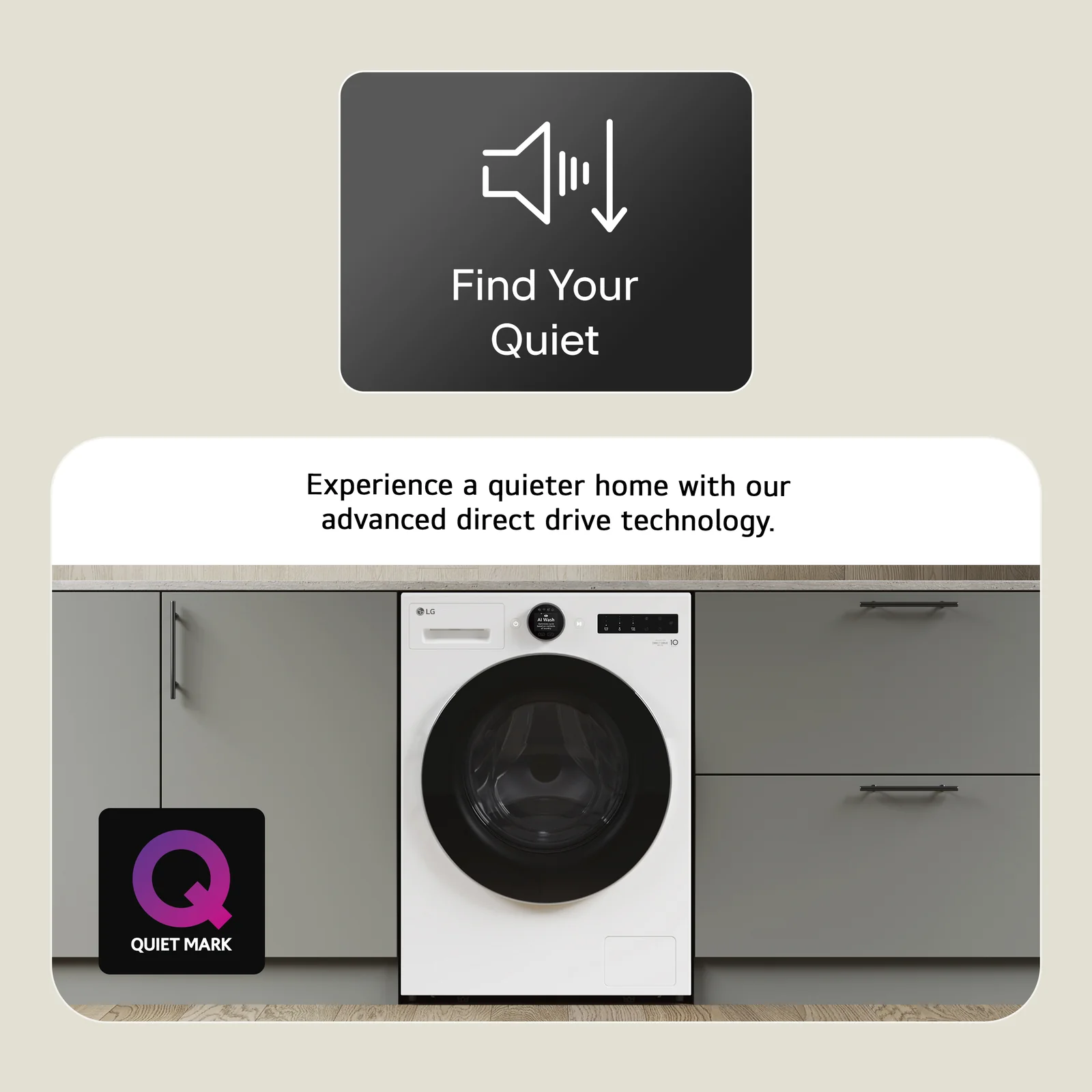 LG F4X9009TWC 9kg 1350rpm Washing Machine
