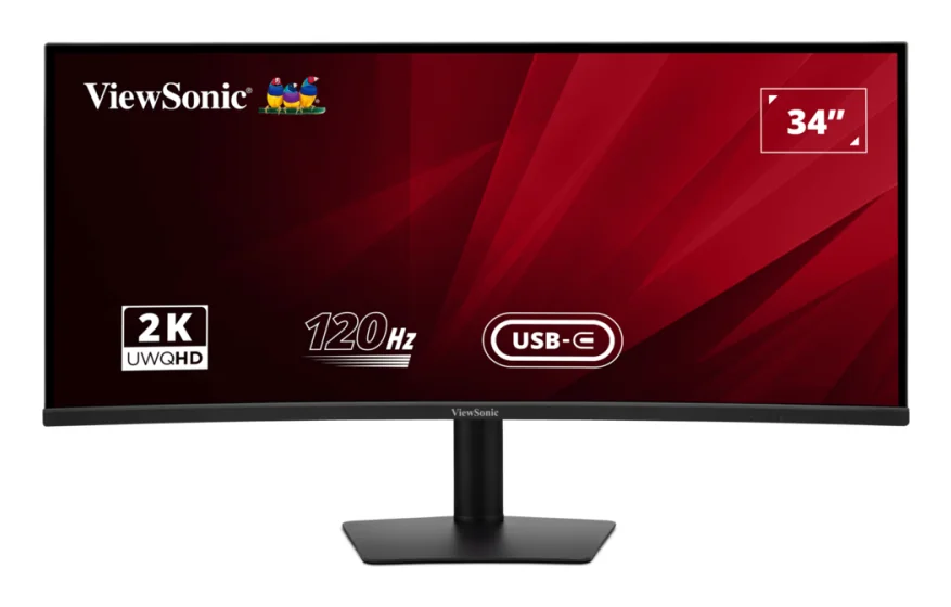 Viewsonic VA3420C 34" UWQHD IPS 120Hz Curved Monitor