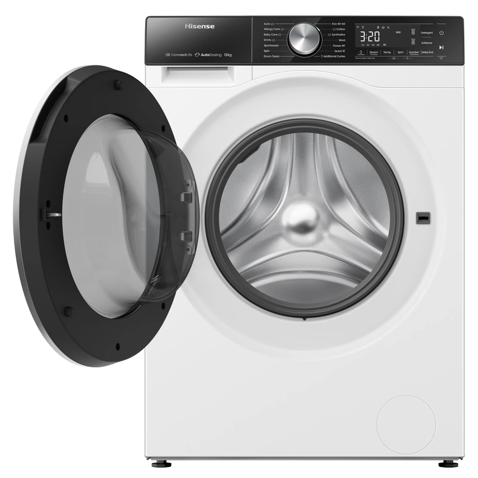 Hisense WF5S1245BW 12kg 1400rpm Washing Machine