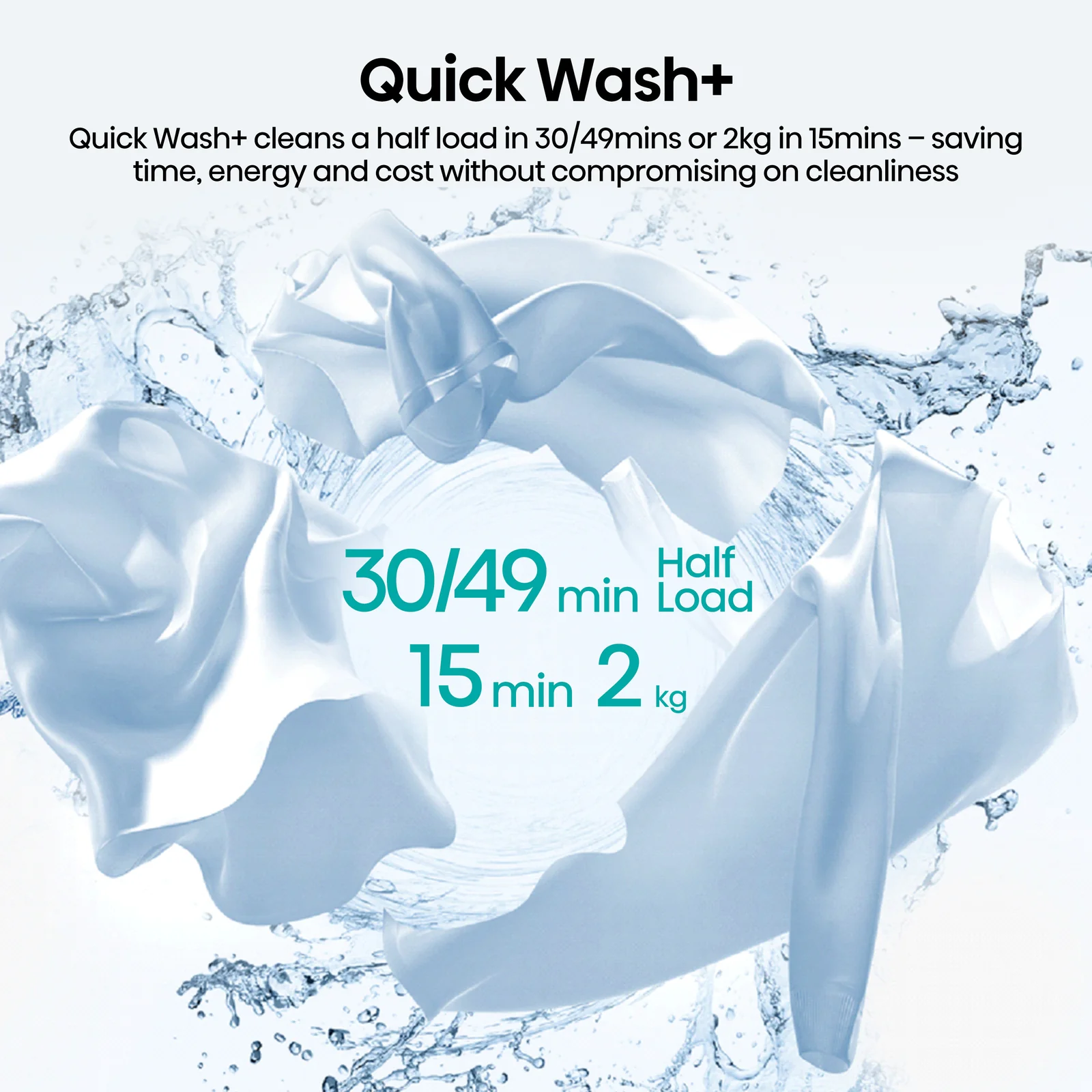 Hisense WF1I1142BWL3 11kg 1400rpm Washing Machine