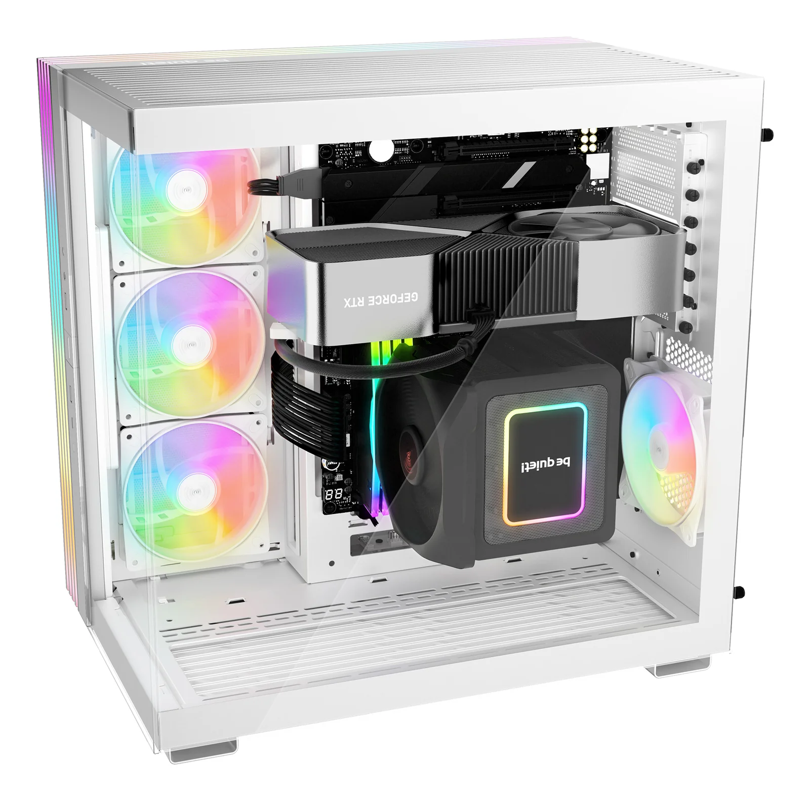 be quiet! LIGHT BASE 600 DX White PC Case
