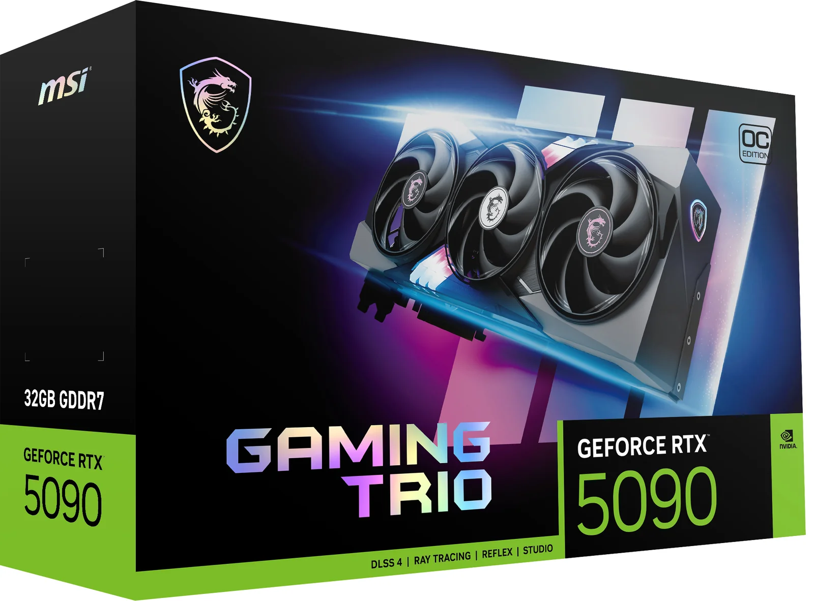 MSI GAMING GeForce RTX5090 TRIO OC 32GB