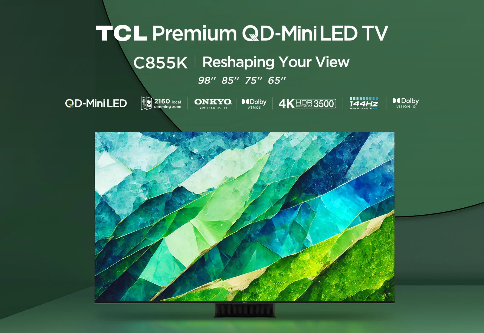 TCL 75C855K 75" 4K Smart TV