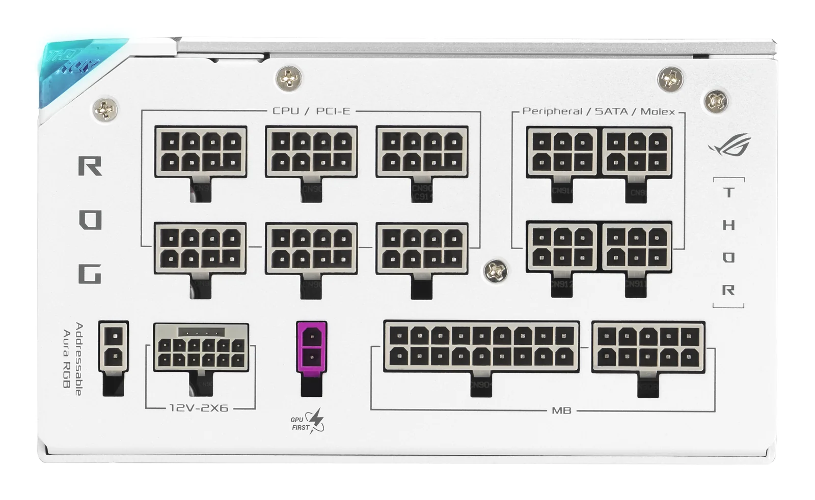 ASUS ROG -THOR-1200P3-WHITE-GAMING-E 1200W Power Supply