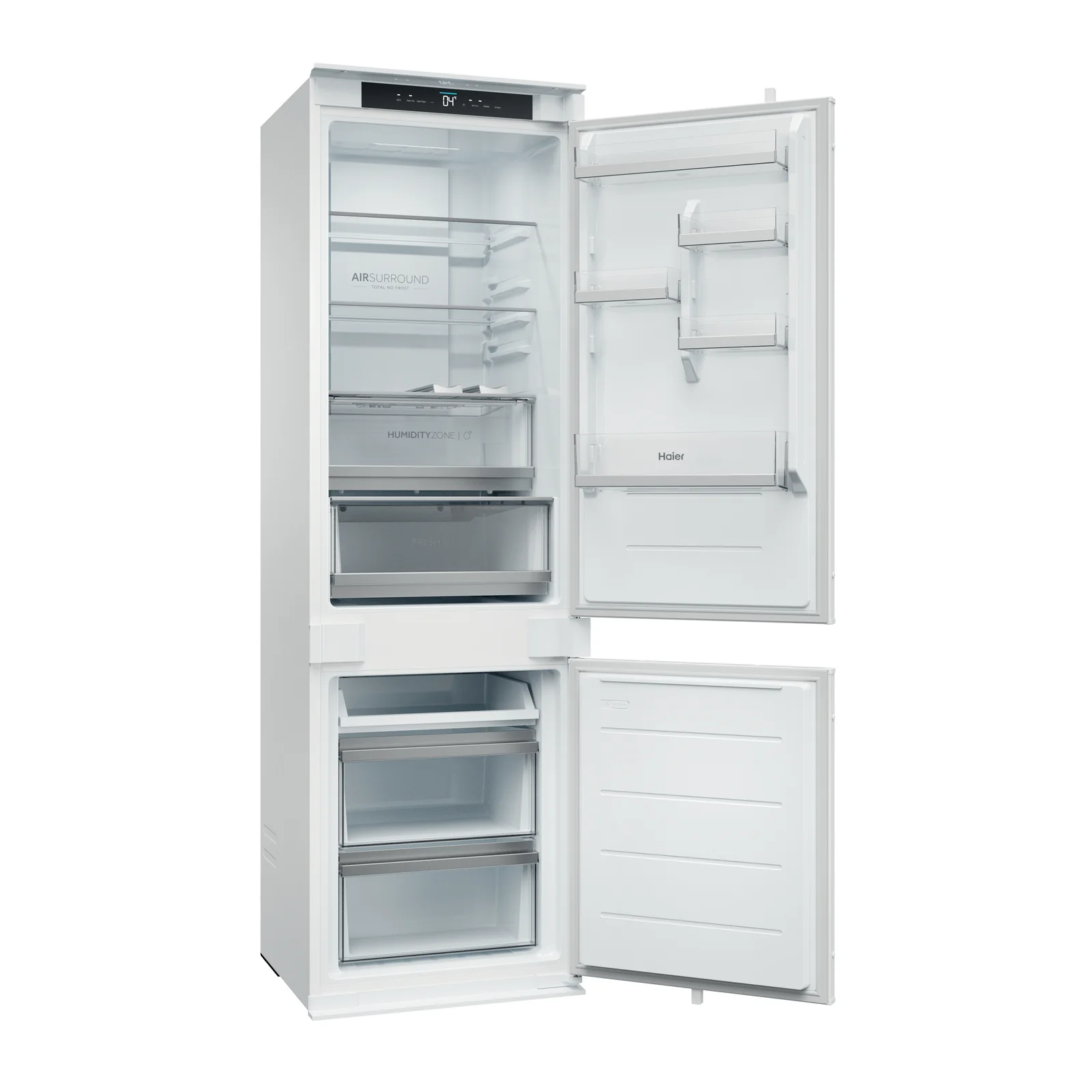 Haier Series 6 HBQW5518EK-UK 251L Integrated Fridge Freezer