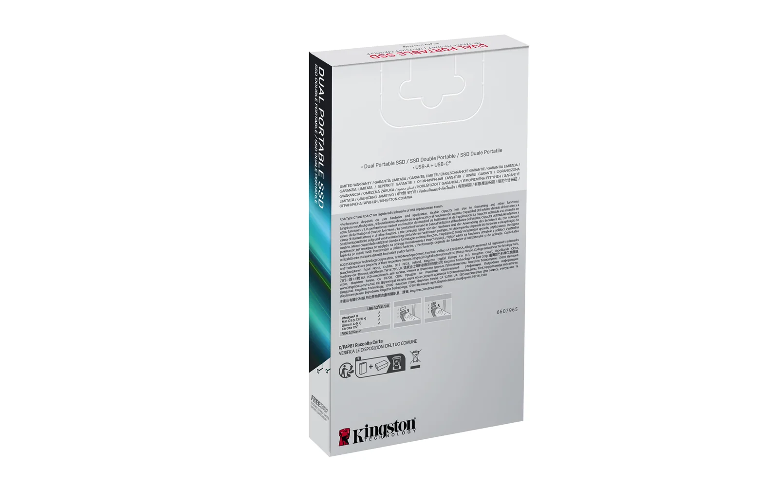 Kingston Technology Dual Portable 1TB SSD