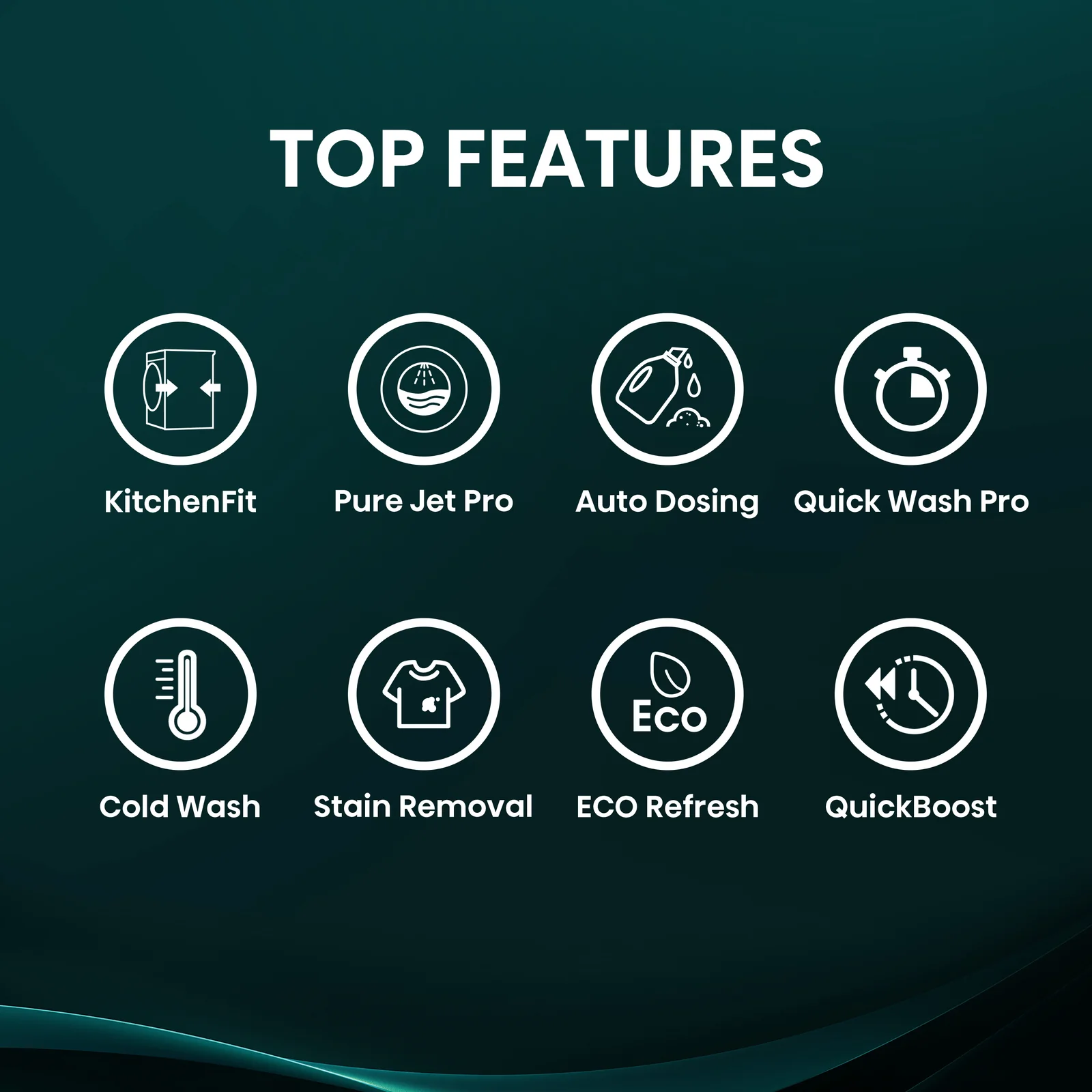 Hisense WF5I1045BBQ 10.5kg 1400rpm Washing Machine