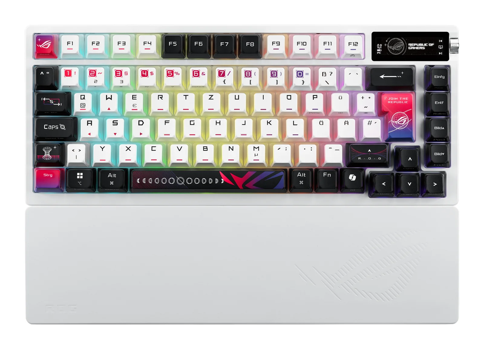 ASUS ROG Azoth X Wireless Keyboard White