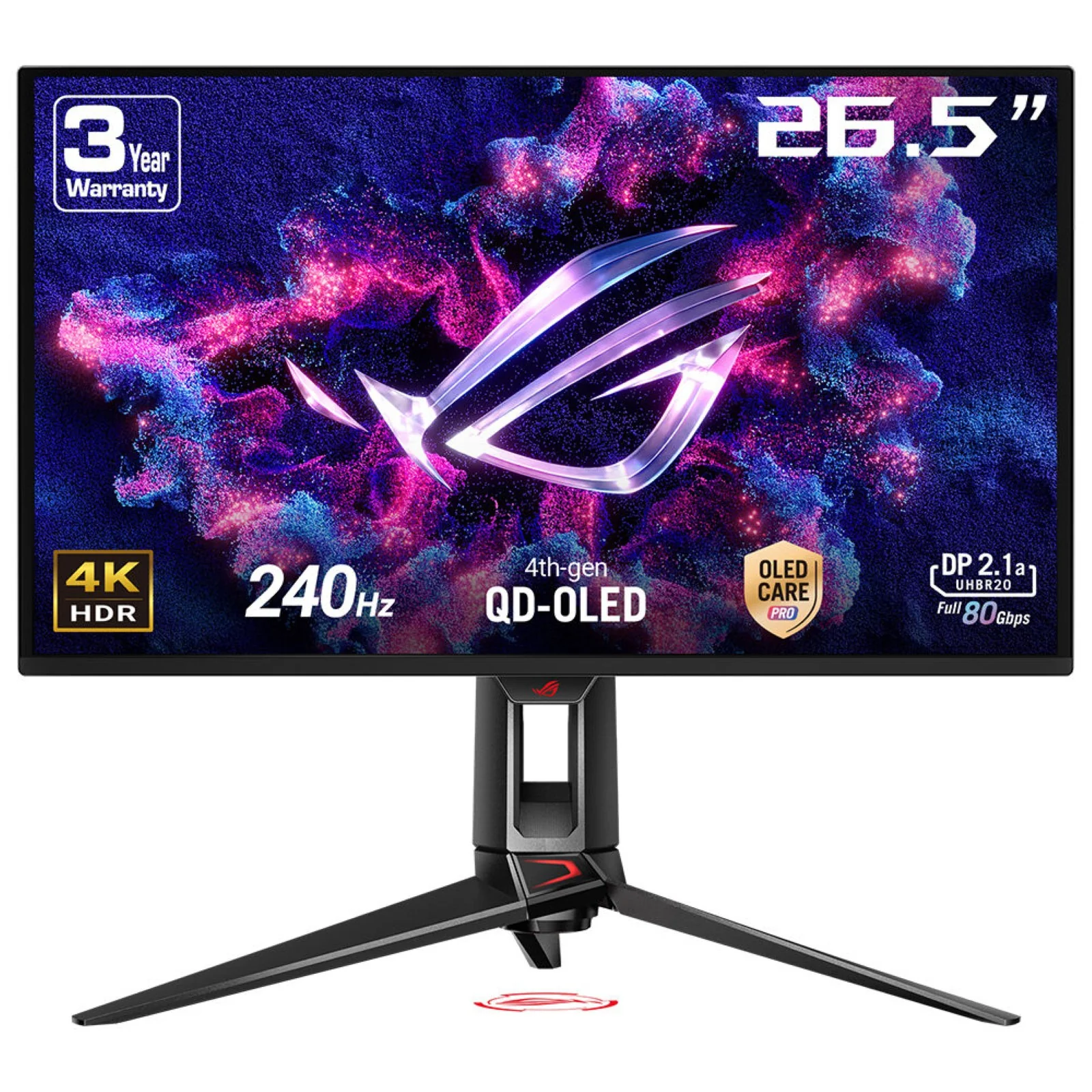 ASUS PG27UCDM 26.5" 4K UHD QD-OLED 240Hz Monitor